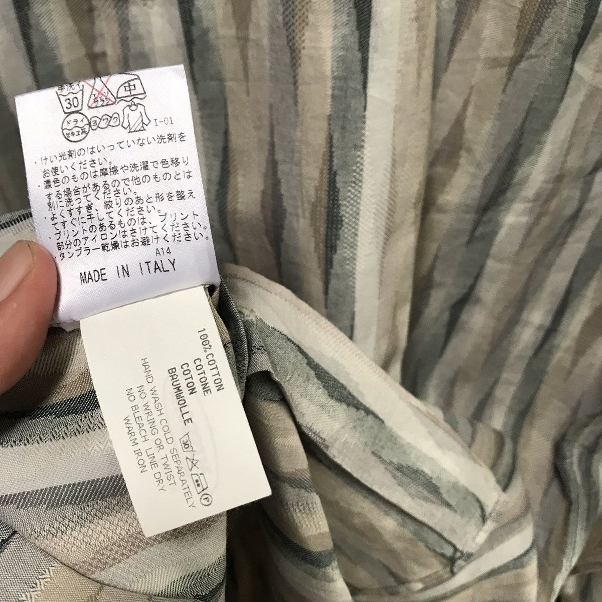 Missoni × Vintage VINTAGE MISSONI SHIRT BUTTON UP SHIRT Size US M / EU 48-50 / 2 - 7 Thumbnail