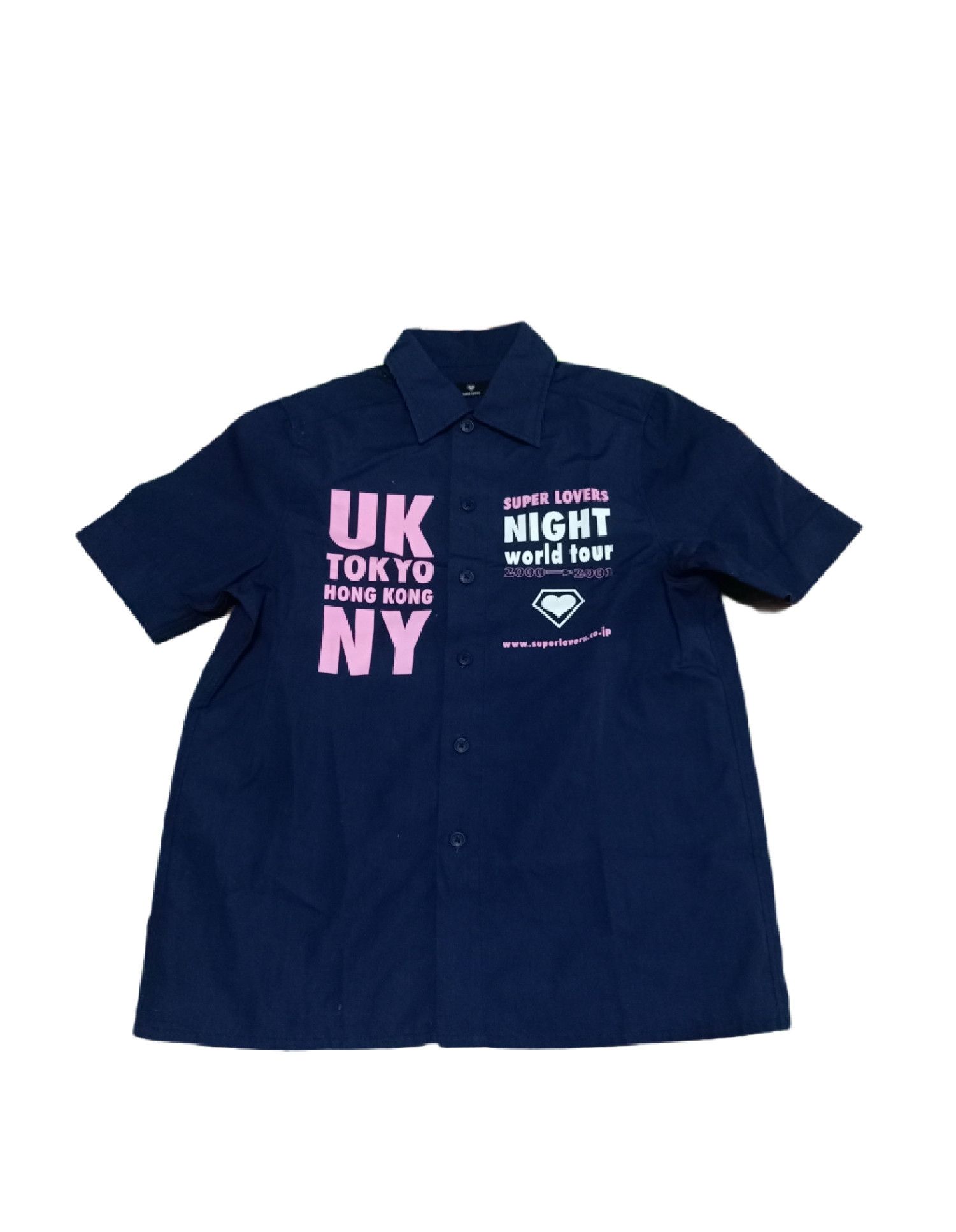 Japanese Brand RARE 🔥 Workers Super Lovers Tokyo Big Logo Tee Size M Size US M / EU 48-50 / 2 - 1 Thumbnail