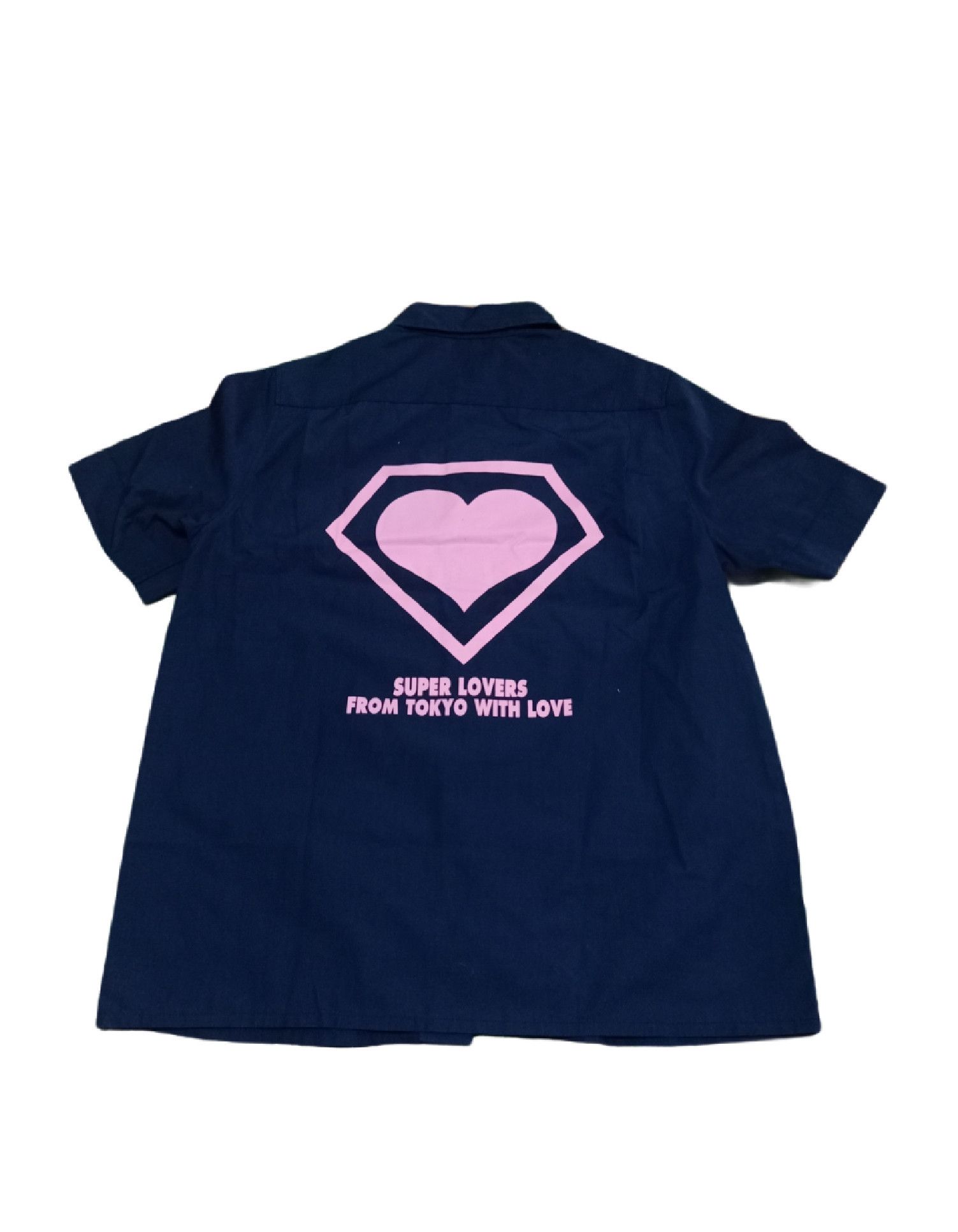 Japanese Brand RARE 🔥 Workers Super Lovers Tokyo Big Logo Tee Size M Size US M / EU 48-50 / 2 - 2 Thumbnail