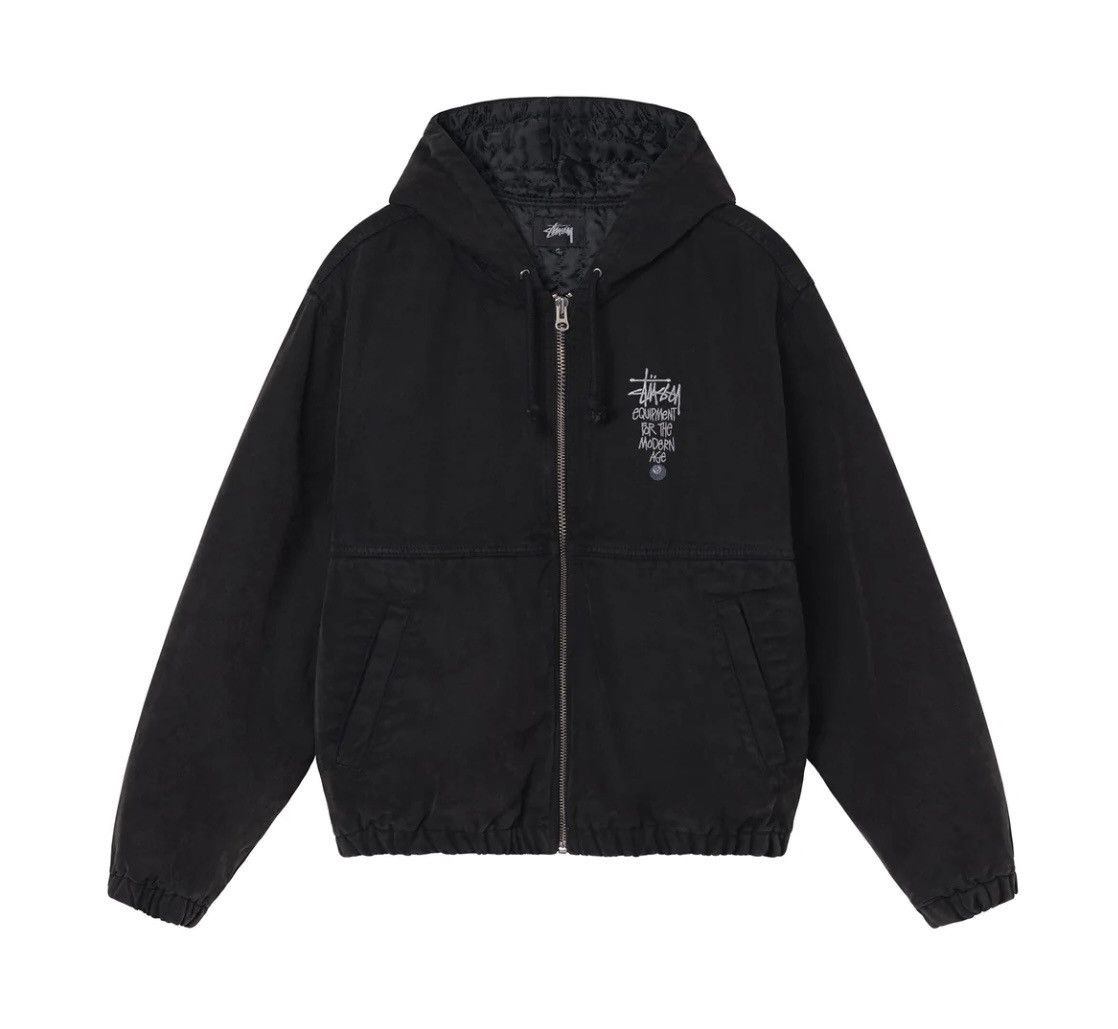 Stussy Work jacket contrast stitch | Grailed