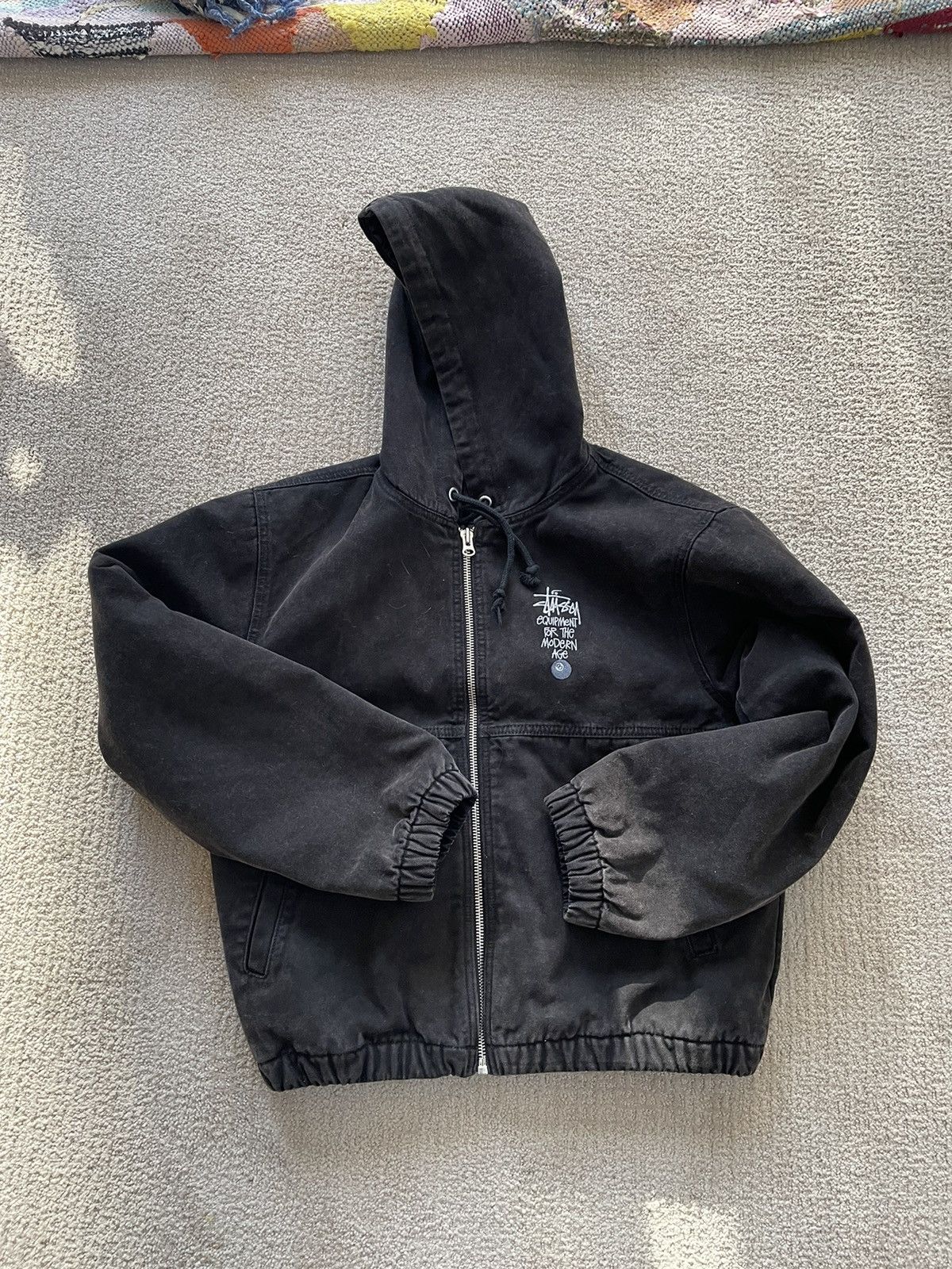 Stussy Canvas Insulated Work Jacket Size US M / EU 48-50 / 2 - 2 Thumbnail