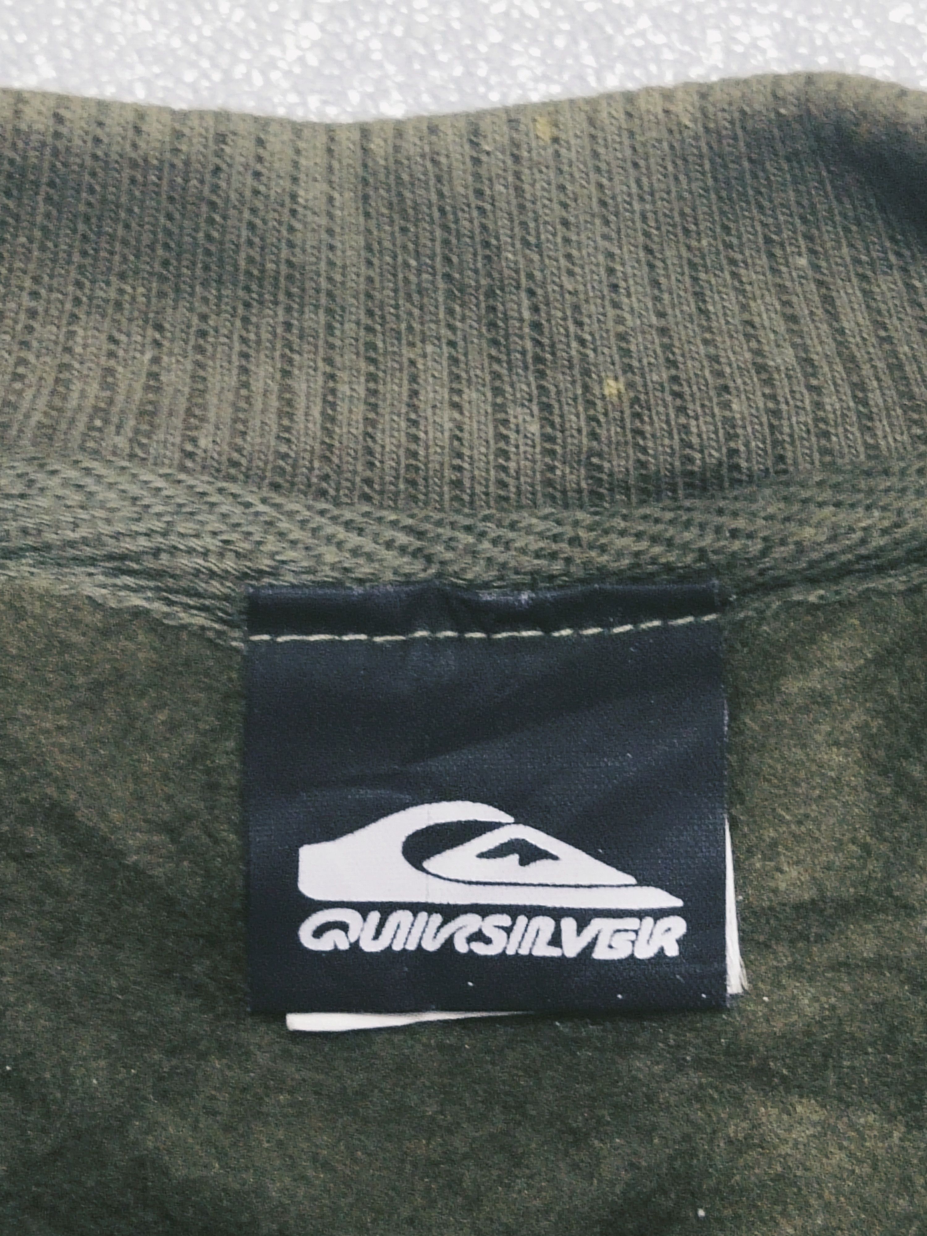 Quiksilver × Vintage Vintage Quiksilver Big Logo Distressed Sweatshirt Size US M / EU 48-50 / 2 - 4 Thumbnail
