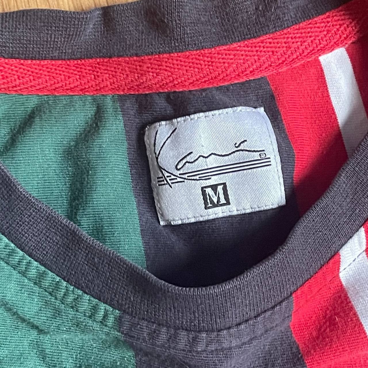 Karl Kani Karl Kani Embroidered Logo Multicolor Striped T-Shirt Size US M / EU 48-50 / 2 - 4 Thumbnail