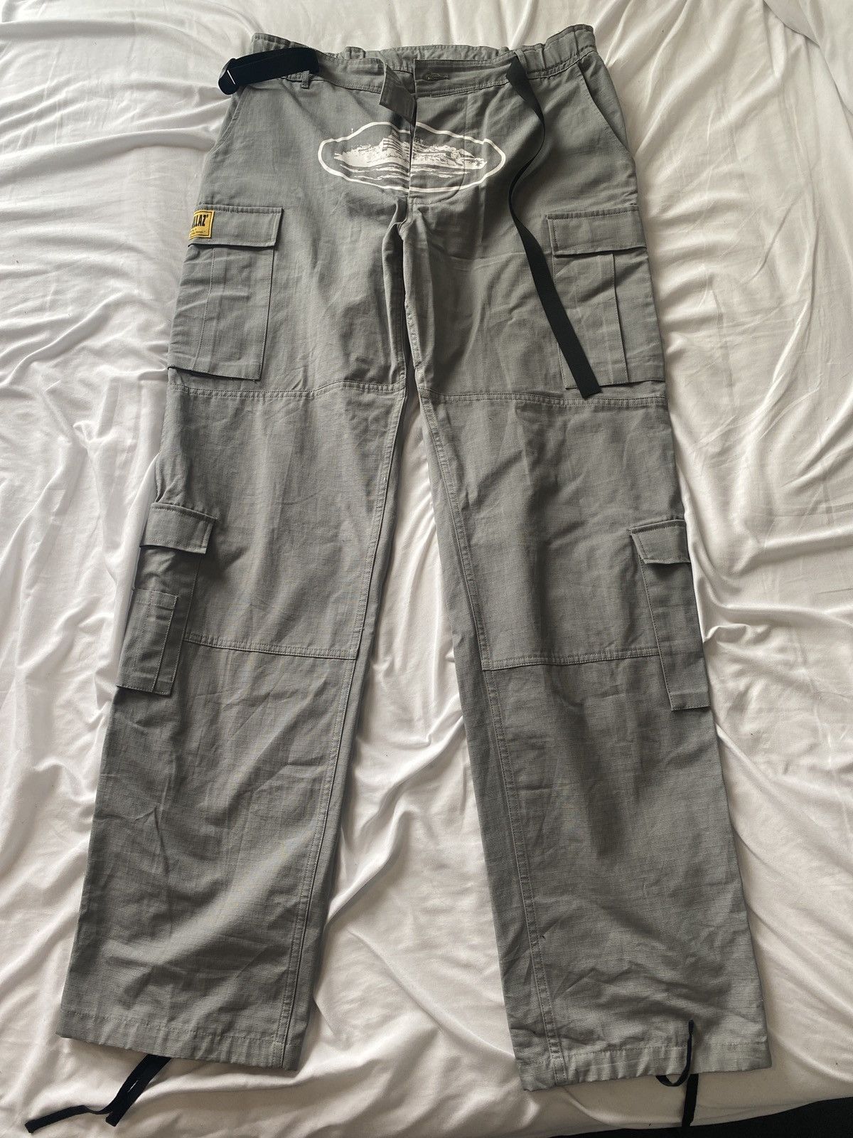 Corteiz Grey Pants | Grailed