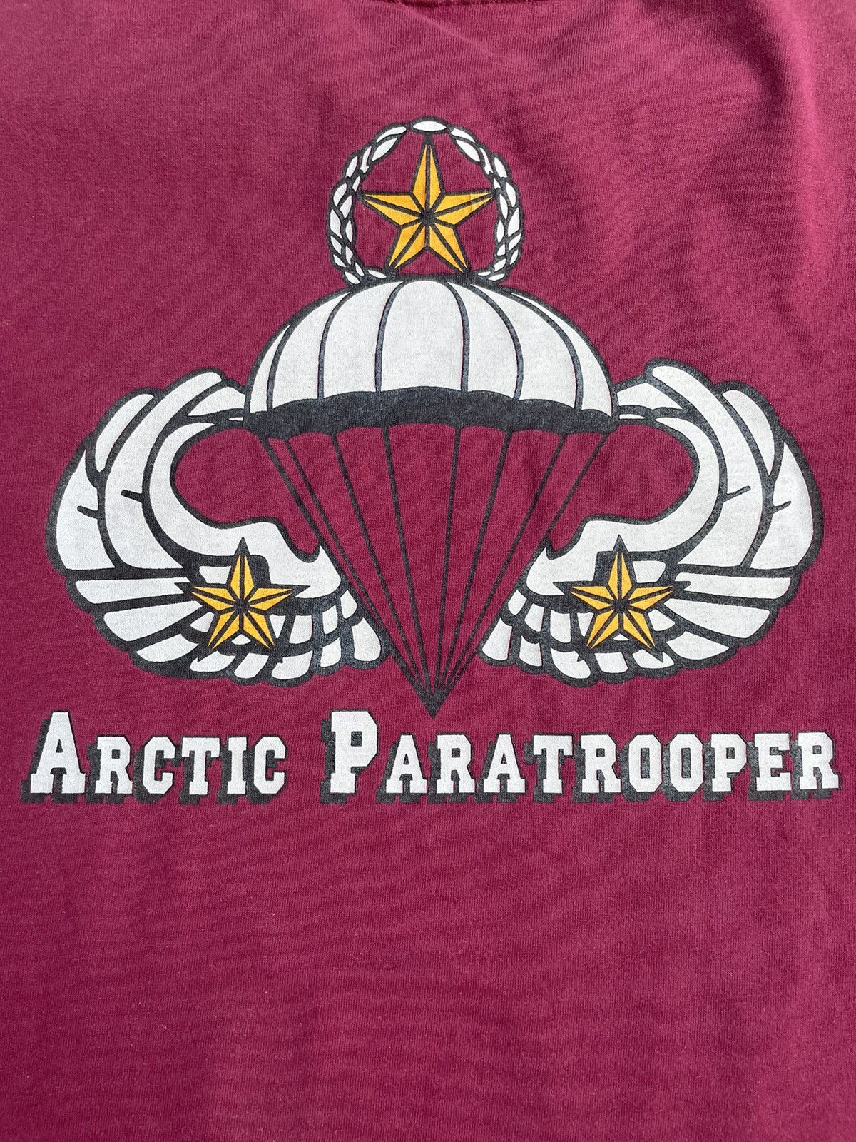 Japanese Brand Geronimo Arctic Paratrooper Tshirt Size US L / EU 52-54 / 3 - 9 Thumbnail
