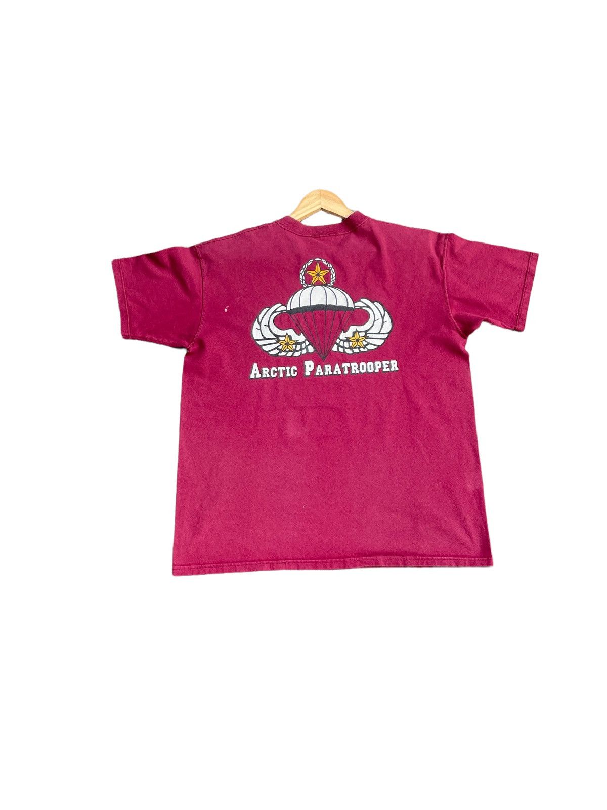 Japanese Brand Geronimo Arctic Paratrooper Tshirt Size US L / EU 52-54 / 3 - 6 Thumbnail