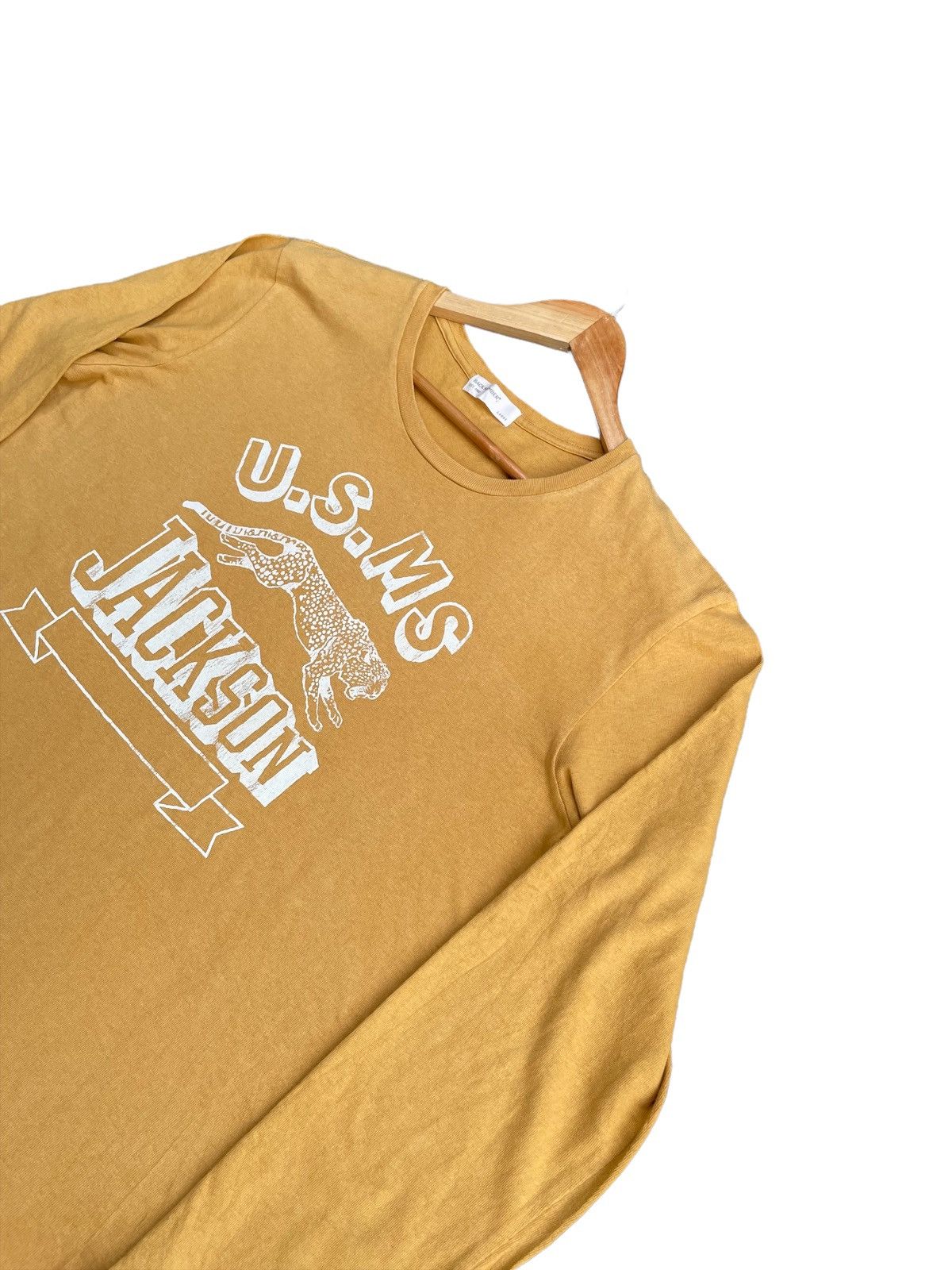 Japanese Brand Back Number USMS Jackson Tshirt Size US L / EU 52-54 / 3 - 4 Thumbnail