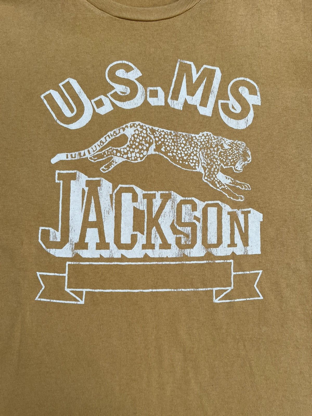 Japanese Brand Back Number USMS Jackson Tshirt Size US L / EU 52-54 / 3 - 7 Thumbnail