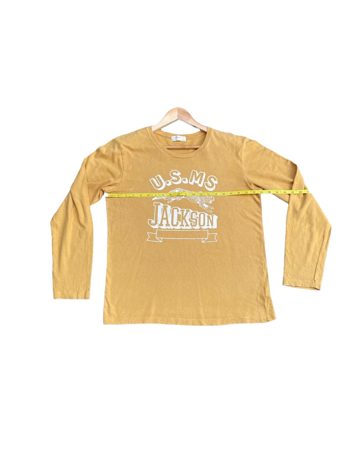 Japanese Brand Back Number USMS Jackson Tshirt Size US L / EU 52-54 / 3 - 2 Thumbnail