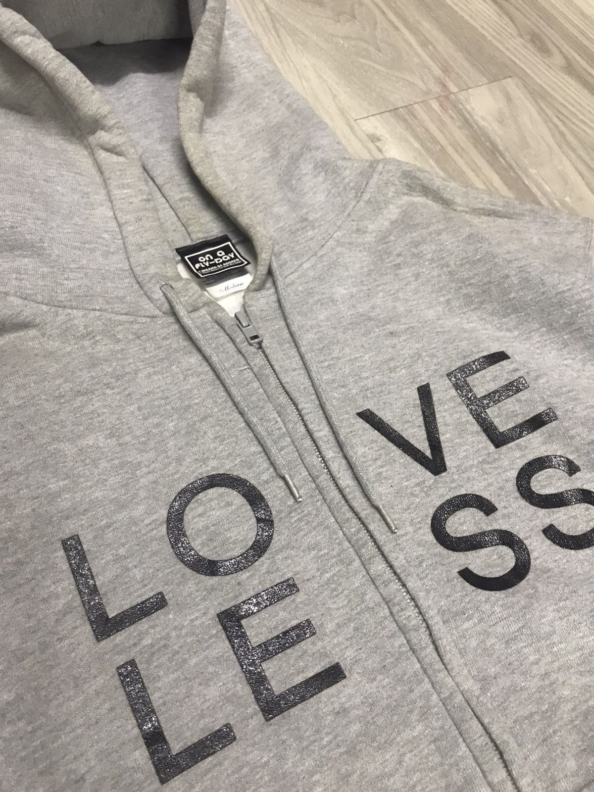 Band Tees LOVELESS HOODIE by THE STONE ROSES - I WANNA BE ADORED Size US M / EU 48-50 / 2 - 11 Thumbnail