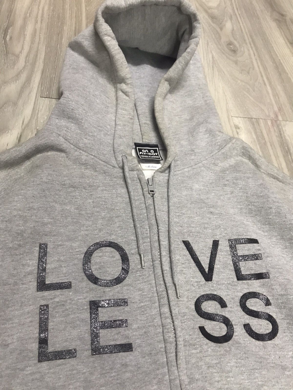 Band Tees LOVELESS HOODIE by THE STONE ROSES - I WANNA BE ADORED Size US M / EU 48-50 / 2 - 12 Thumbnail
