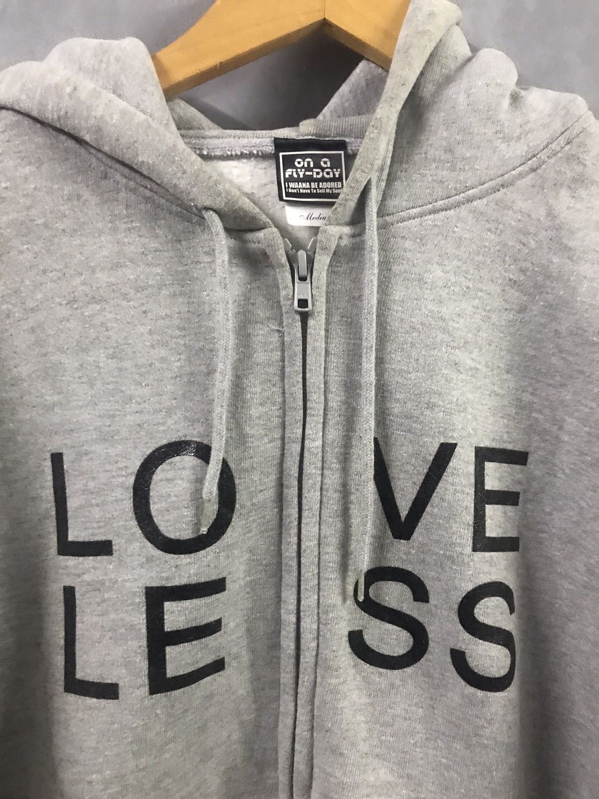 Band Tees LOVELESS HOODIE by THE STONE ROSES - I WANNA BE ADORED Size US M / EU 48-50 / 2 - 5 Thumbnail