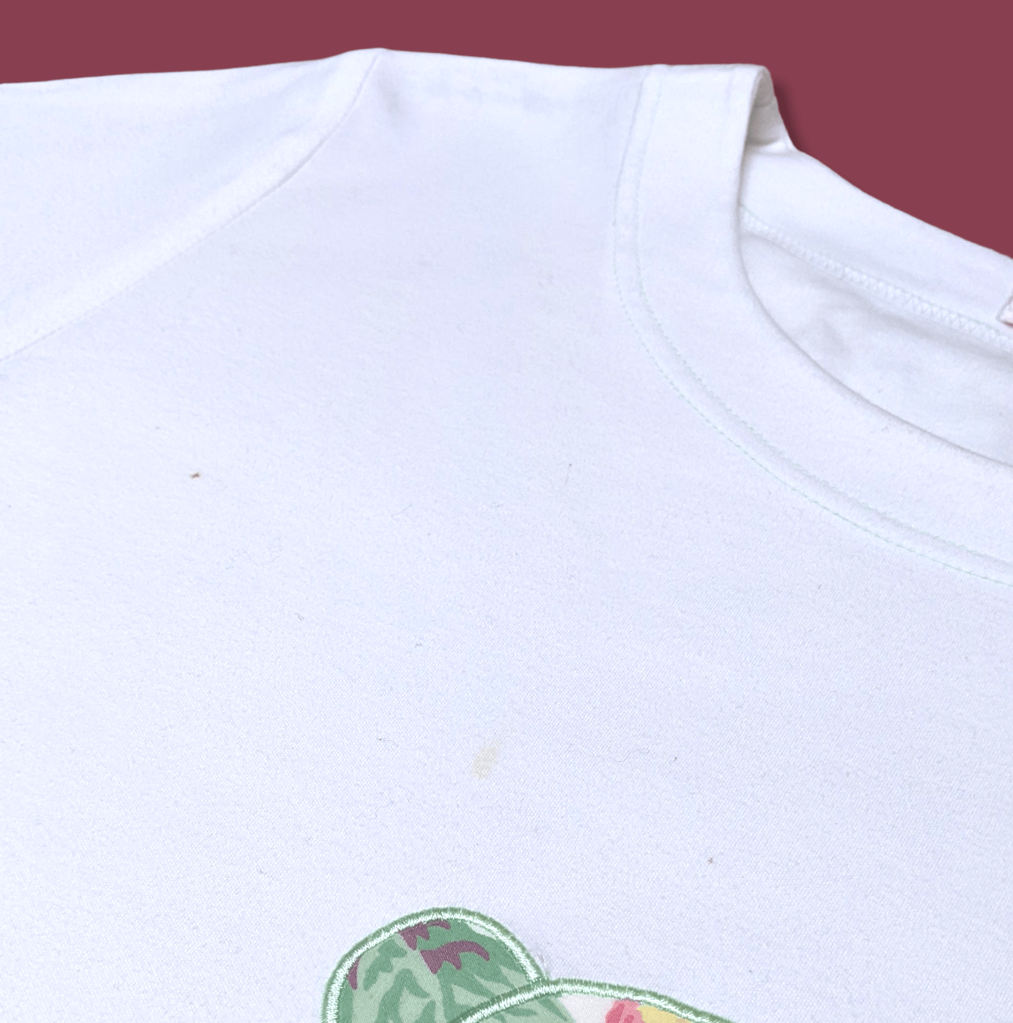 Designer × Vintage Vintage 90s Marie Claire Paris Floral Bear T shirt Size US L / EU 52-54 / 3 - 12 Thumbnail