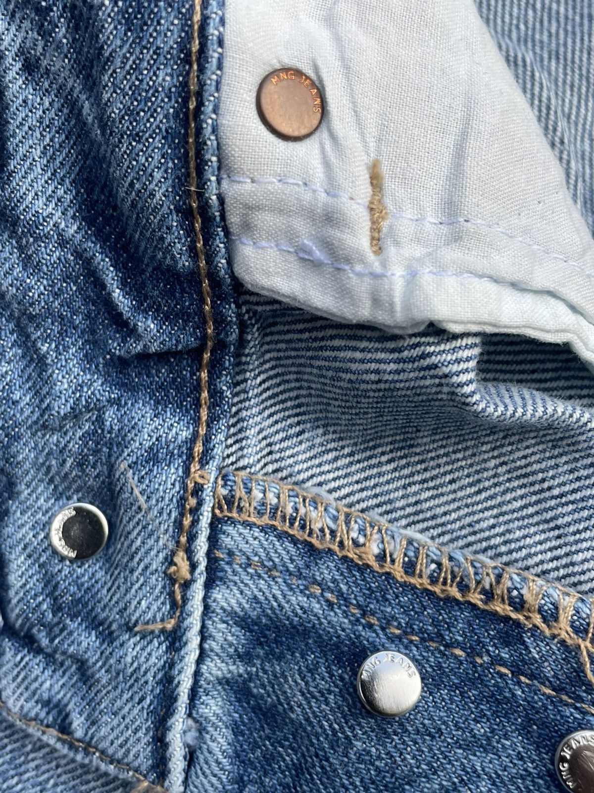 Designer MNG Denim Distressed Size US 30 / EU 46 - 16 Thumbnail