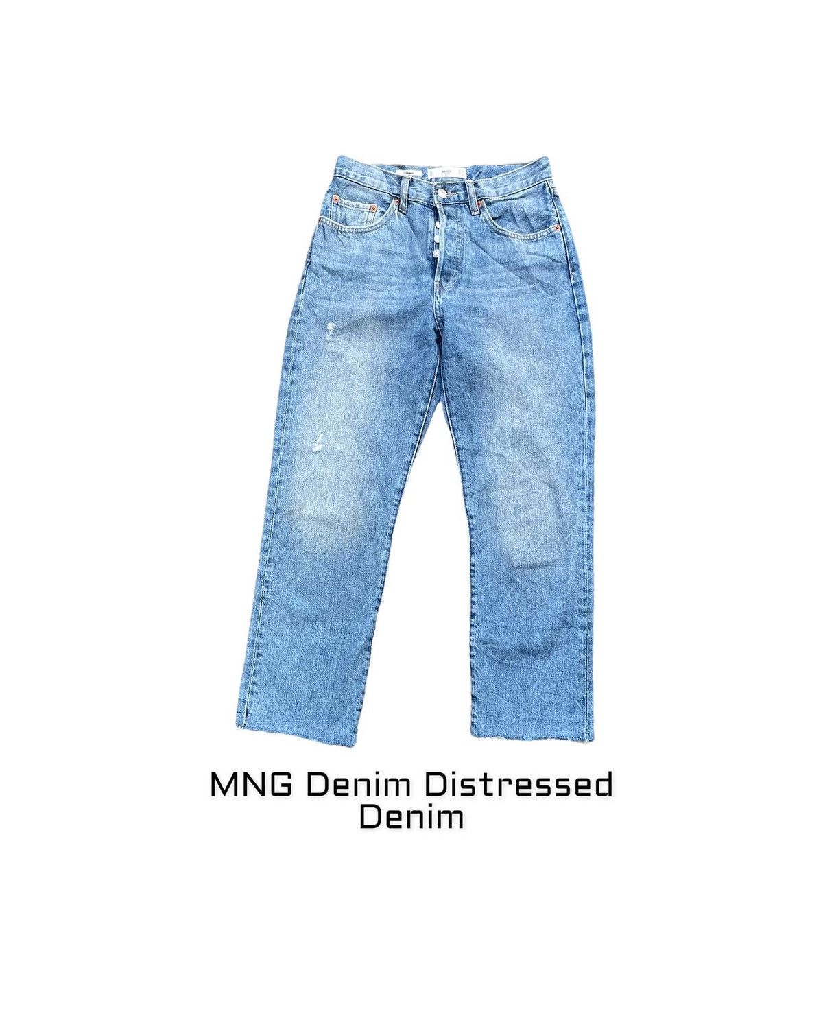 Designer MNG Denim Distressed Size US 30 / EU 46 - 1 Thumbnail
