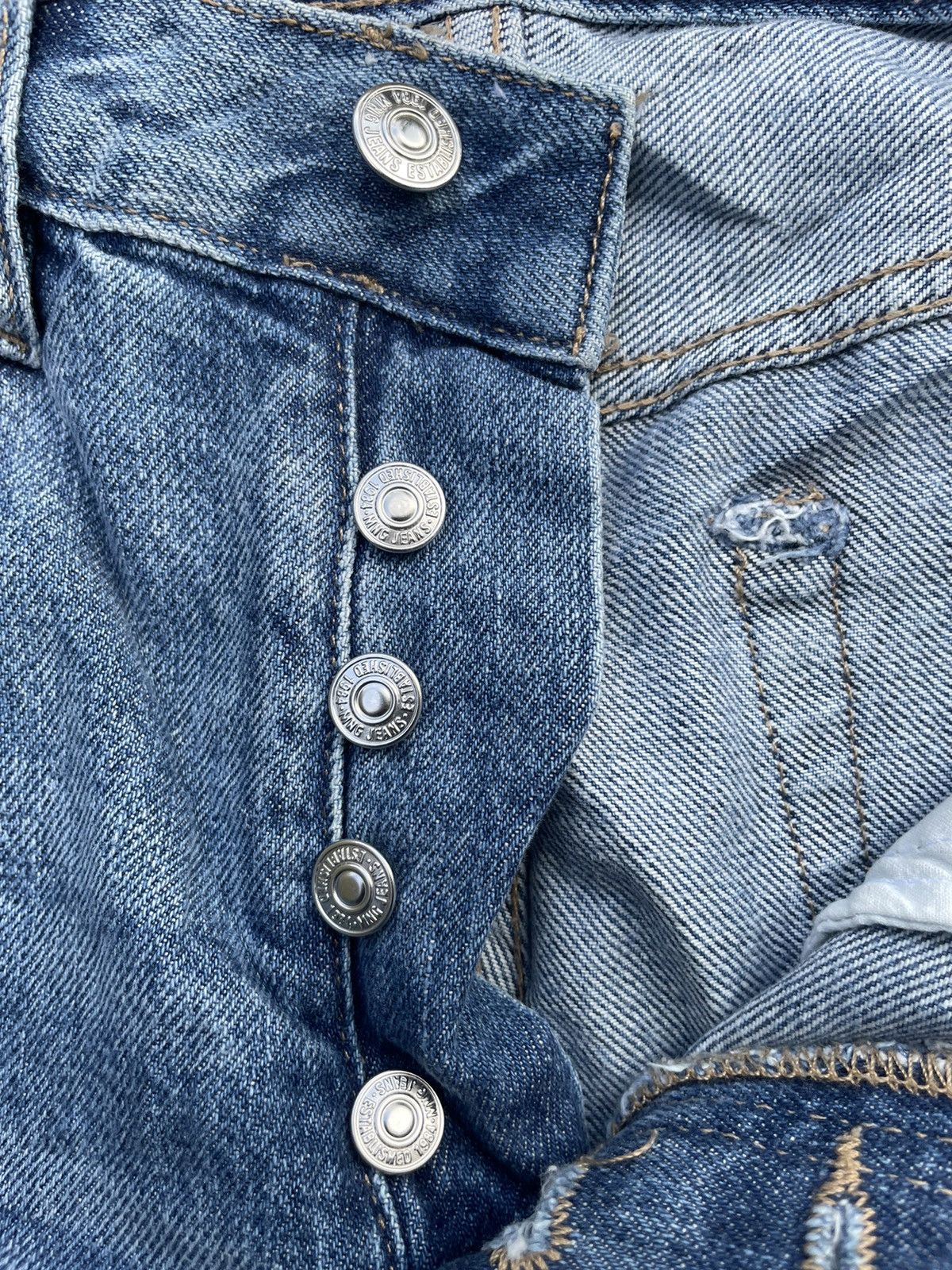 Designer MNG Denim Distressed Size US 30 / EU 46 - 18 Thumbnail