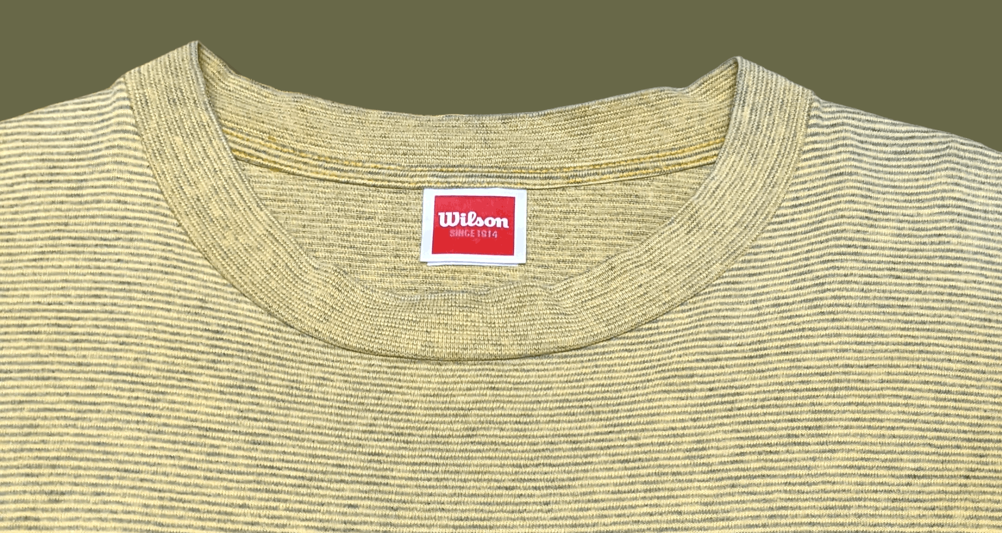 Vintage × Wilson Vintage 80s 90s Wilson Chicago USA Striped T shirt Size US M / EU 48-50 / 2 - 6 Thumbnail