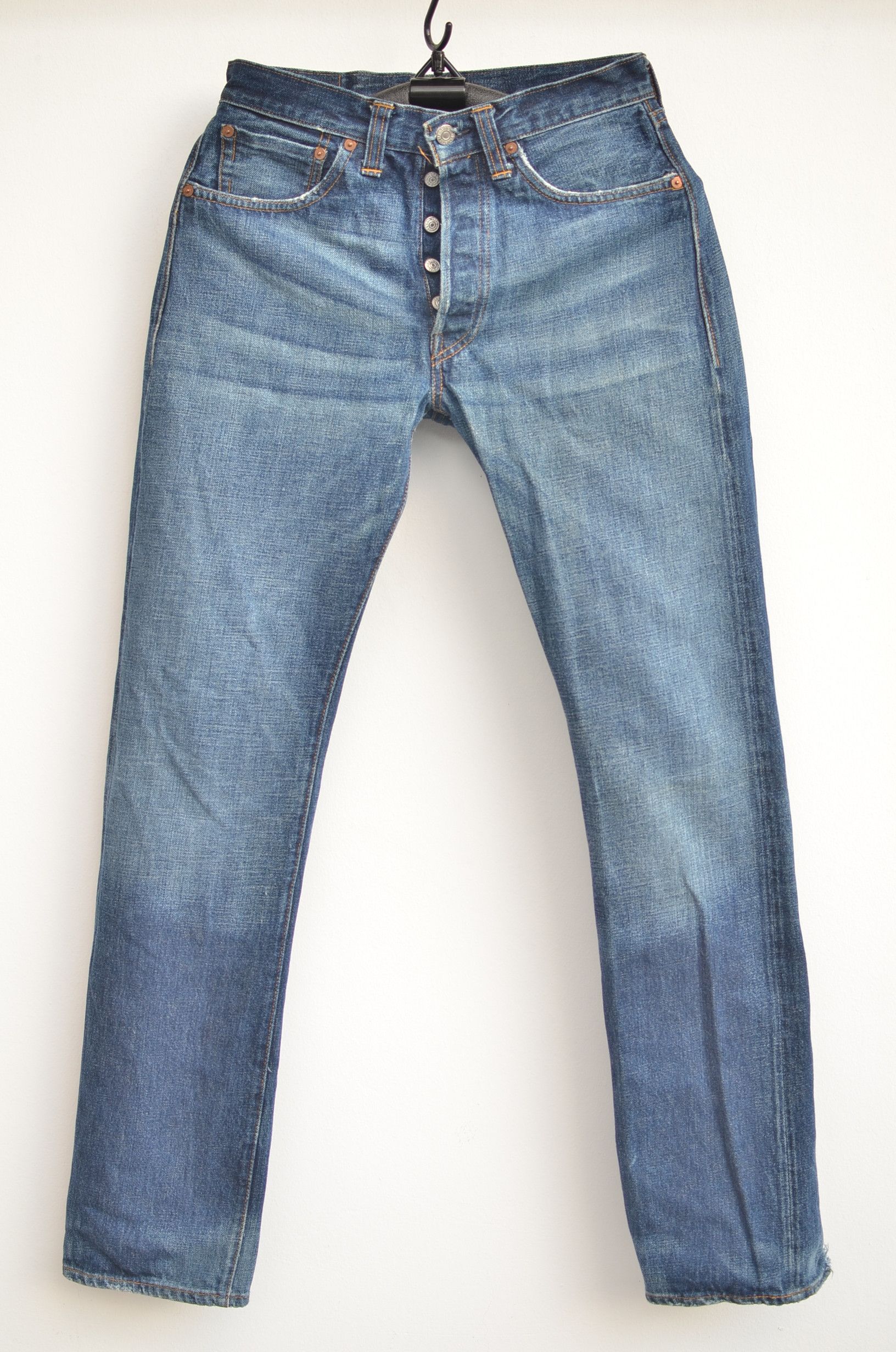 Levi's Vintage Clothing VINTAGE LEVIS 501XX 1947 BIG E SELVEDGE MADE IN USA Size US 29 - 6 Thumbnail