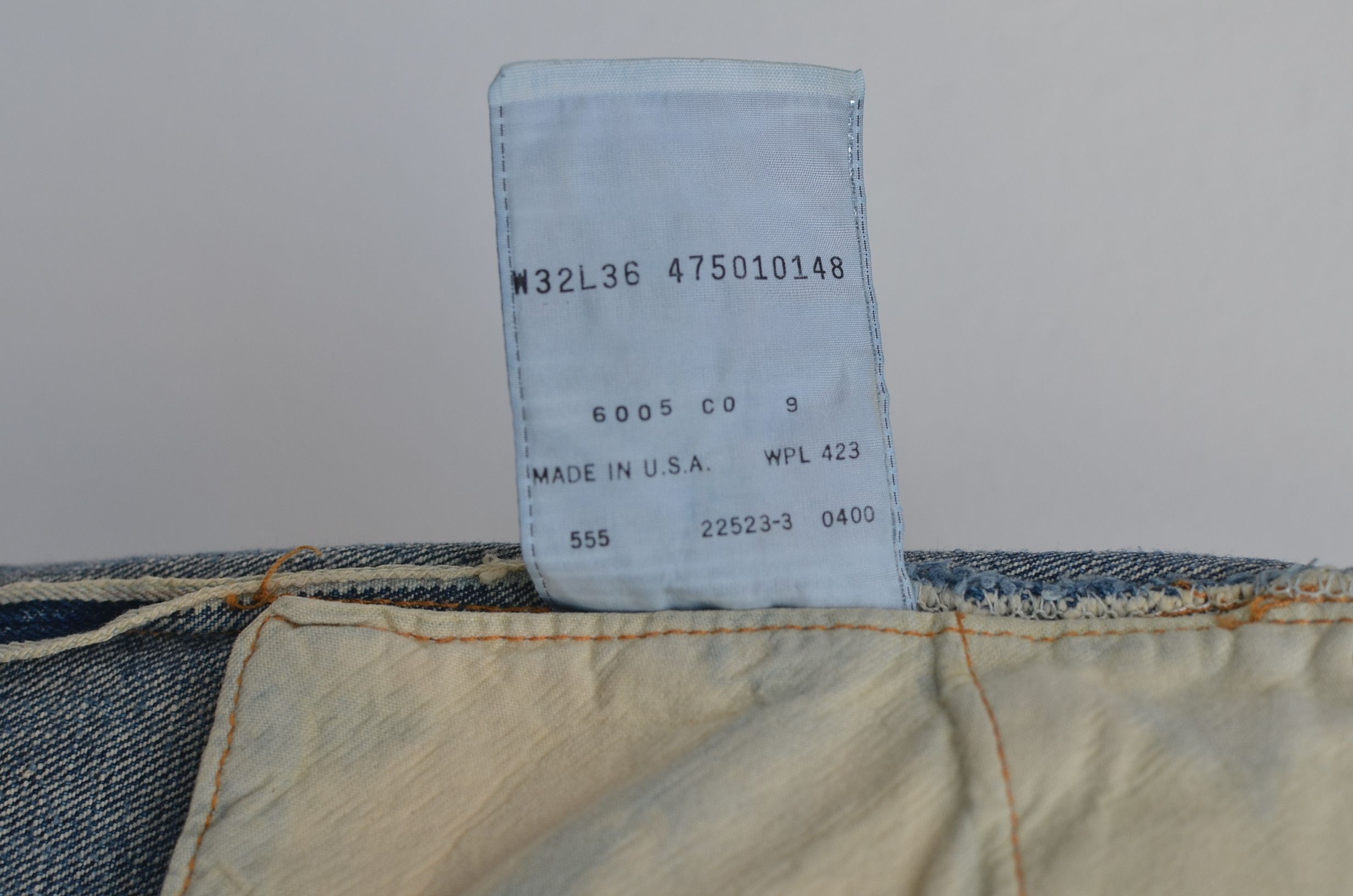 Levi's Vintage Clothing VINTAGE LEVIS 501XX 1947 BIG E SELVEDGE MADE IN USA Size US 29 - 3 Thumbnail