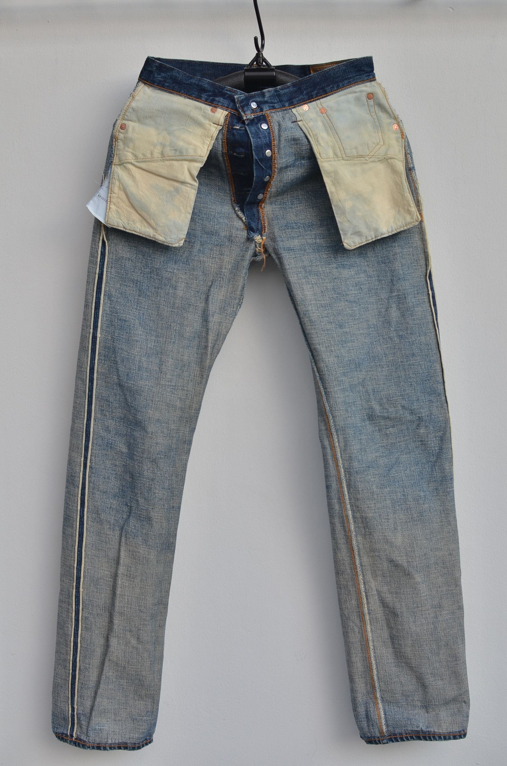 Levi's Vintage Clothing VINTAGE LEVIS 501XX 1947 BIG E SELVEDGE MADE IN USA Size US 29 - 4 Thumbnail