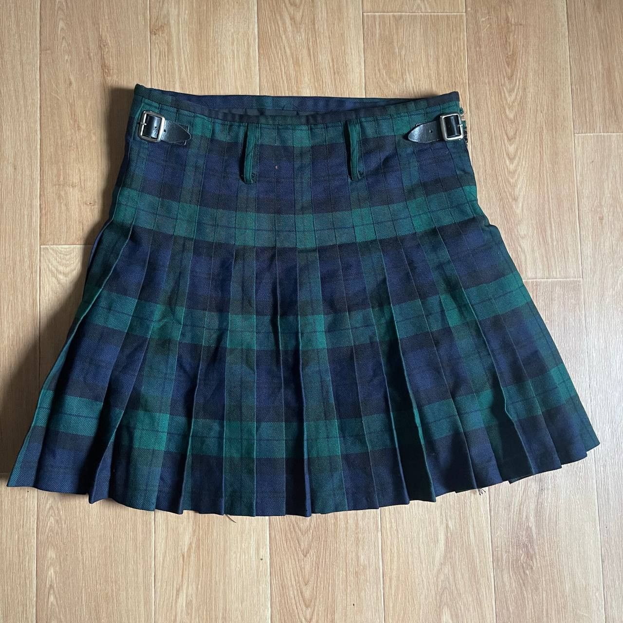 Kith Kilt Tartan Wool Skirt scottish highland Size US 40 / EU 56 - 2 Thumbnail