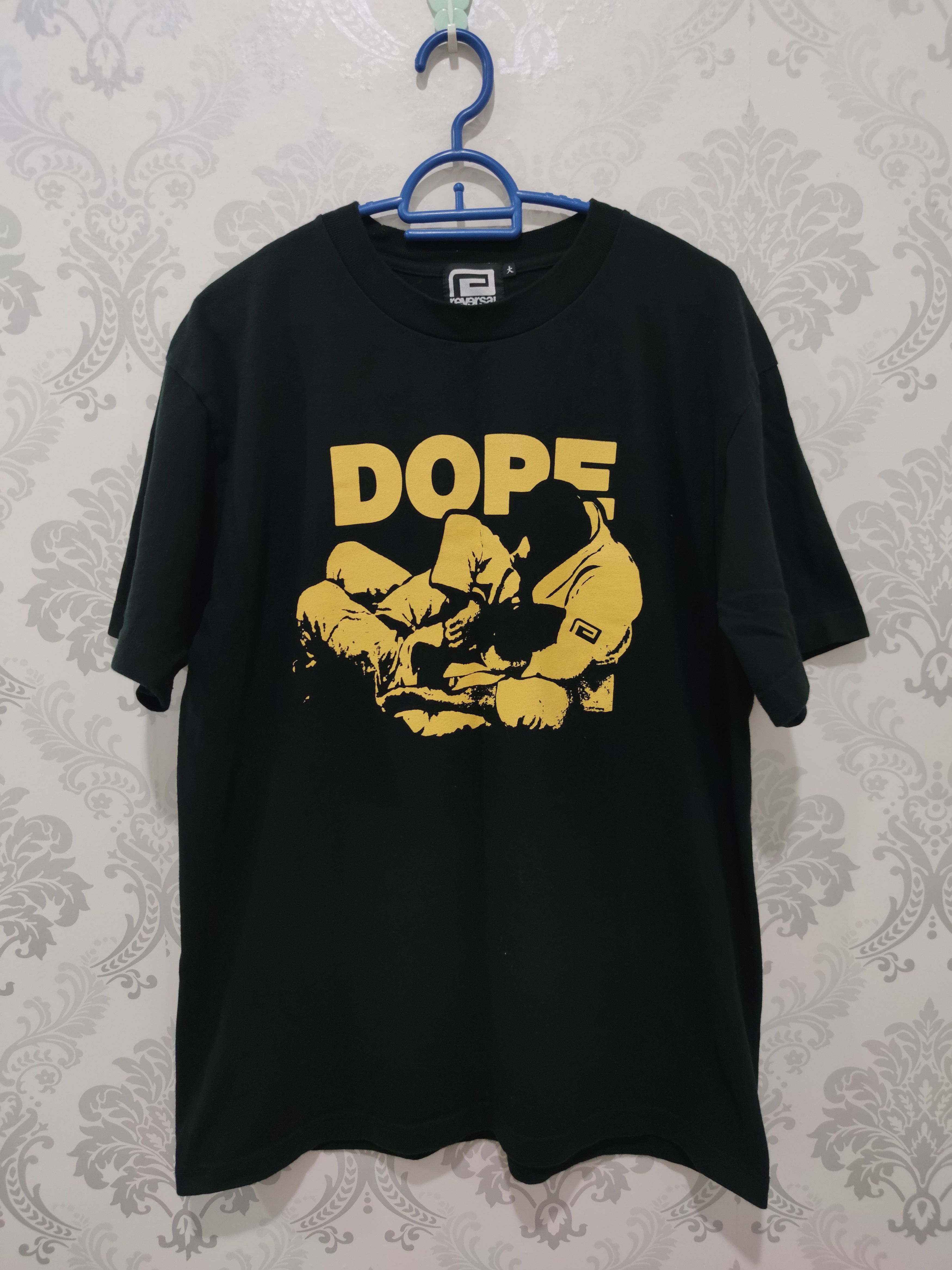 Japanese Brand Reversal Japanese Streetwear Shirt 'Dope' Spell out Size US M / EU 48-50 / 2 - 2 Thumbnail