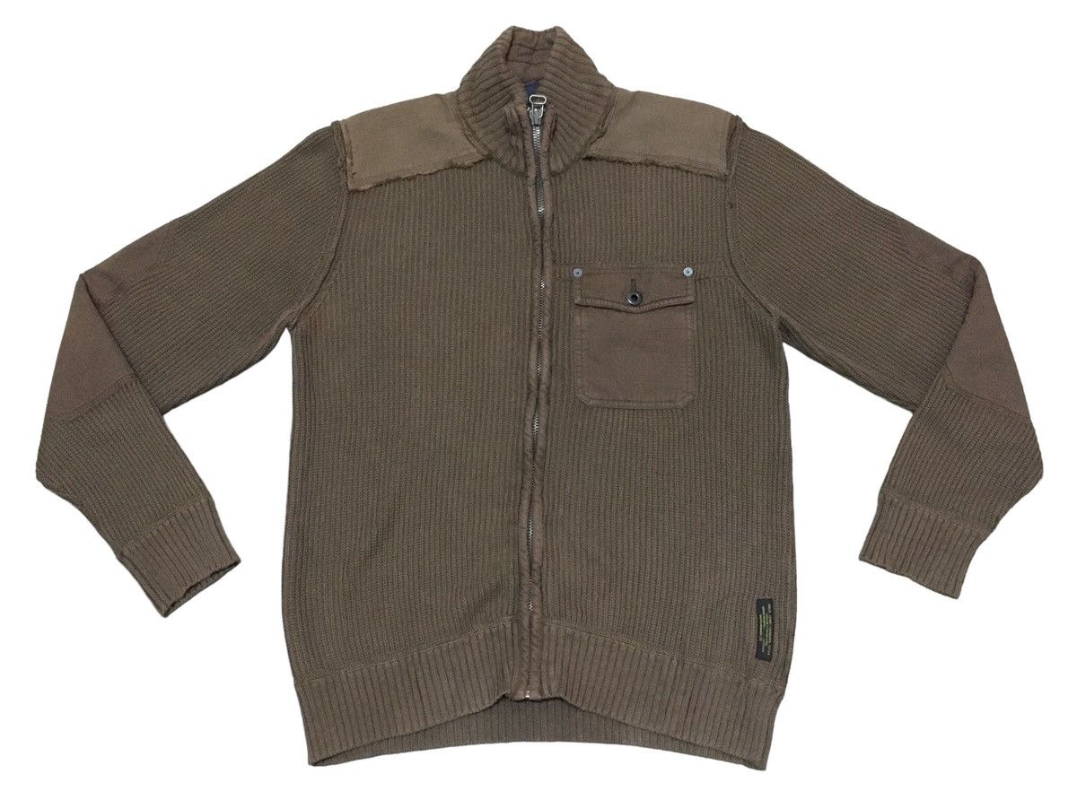 Polo Ralph Lauren × Vintage Rare Design Vintage Polo Ralph Lauren Knitwear Zipper 1990s Size US L / EU 52-54 / 3 - 1 Thumbnail