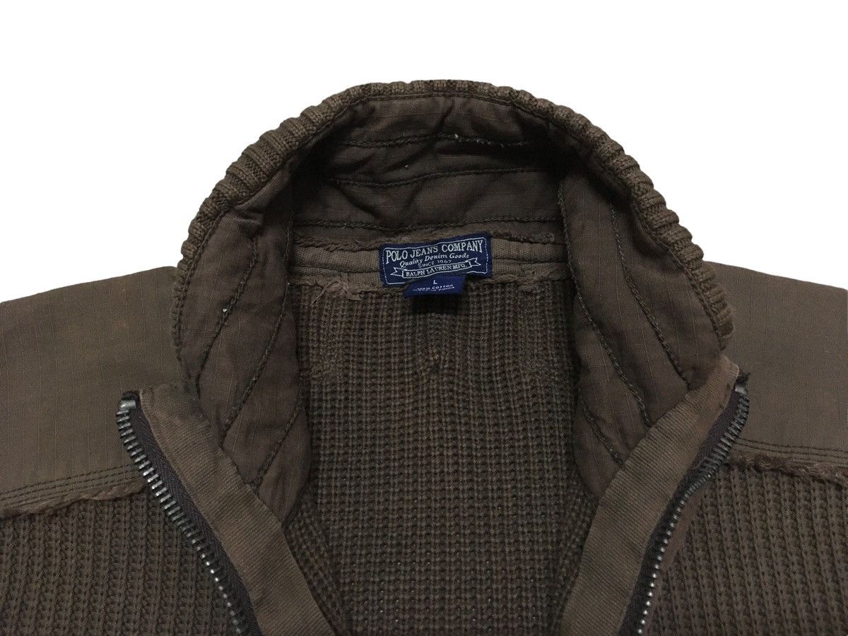 Polo Ralph Lauren × Vintage Rare Design Vintage Polo Ralph Lauren Knitwear Zipper 1990s Size US L / EU 52-54 / 3 - 6 Thumbnail