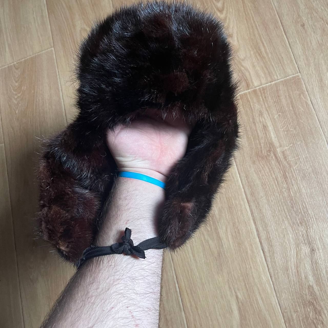 Japanese Brand Ushanka Vintage 1980s Winter Hat Fur Trapper Mohair Size ONE SIZE - 4 Thumbnail