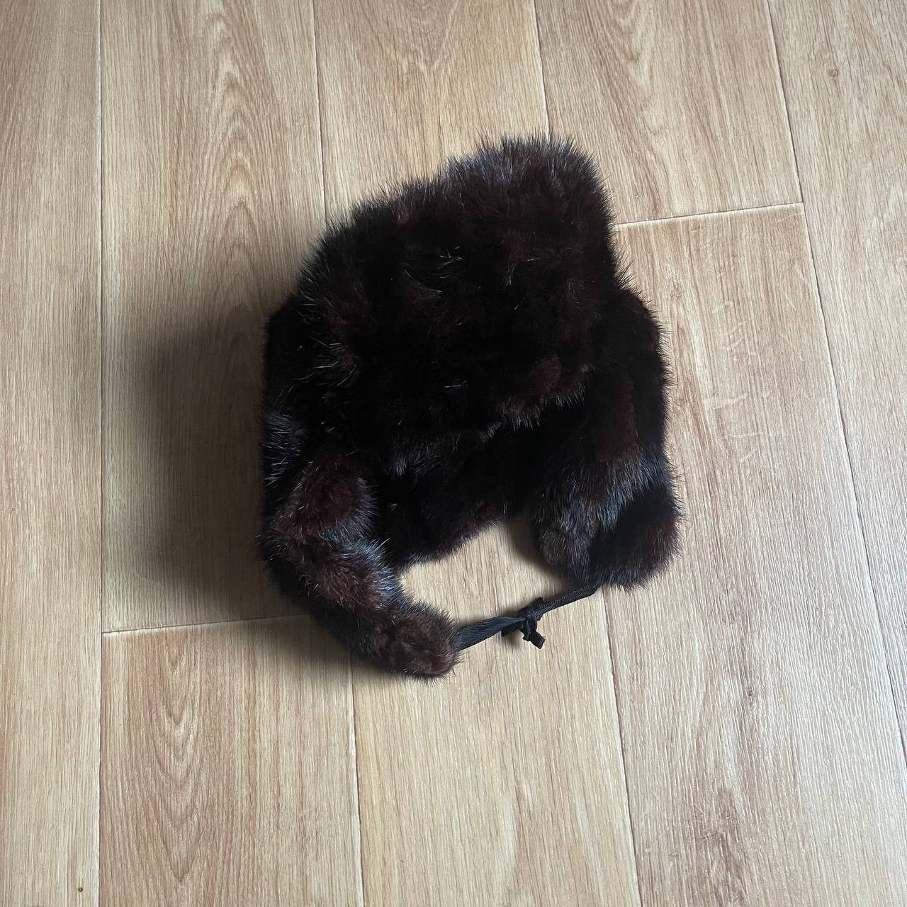 Japanese Brand Ushanka Vintage 1980s Winter Hat Fur Trapper Mohair Size ONE SIZE - 2 Thumbnail