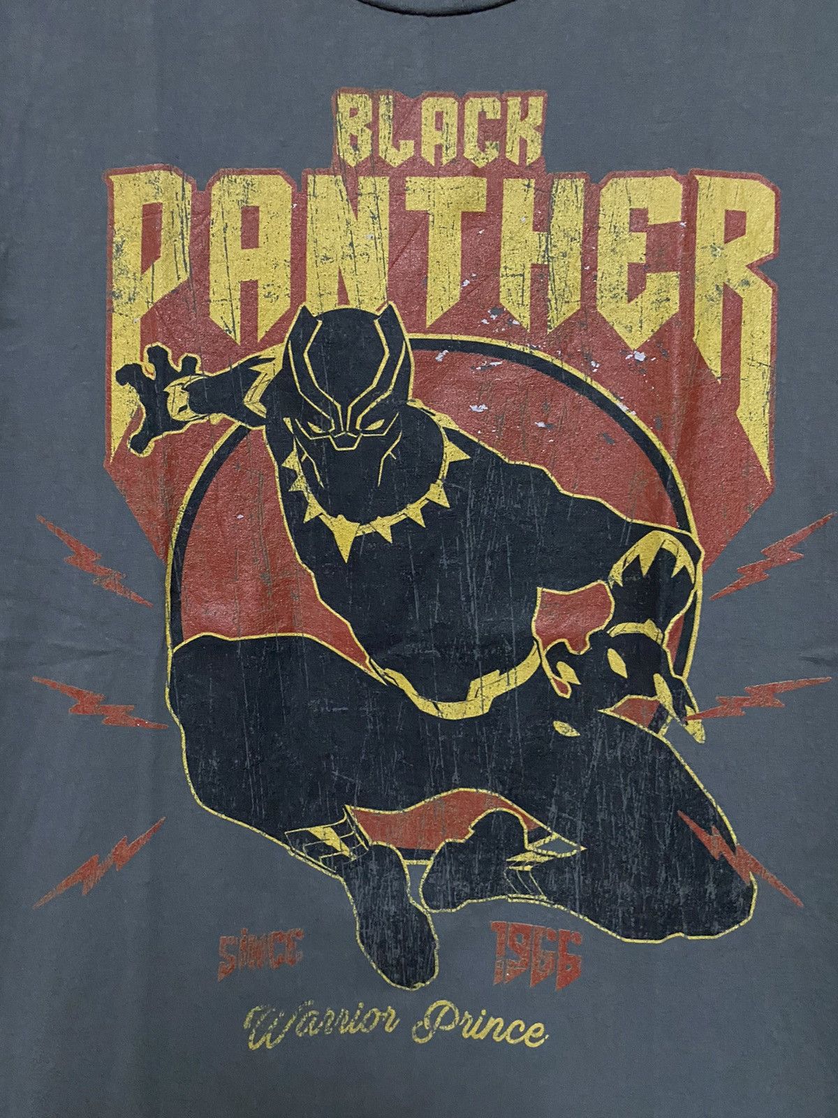 Marvel Comics Marvel Comics Character Black Panther Big Print Tshirt Size US M / EU 48-50 / 2 - 3 Thumbnail