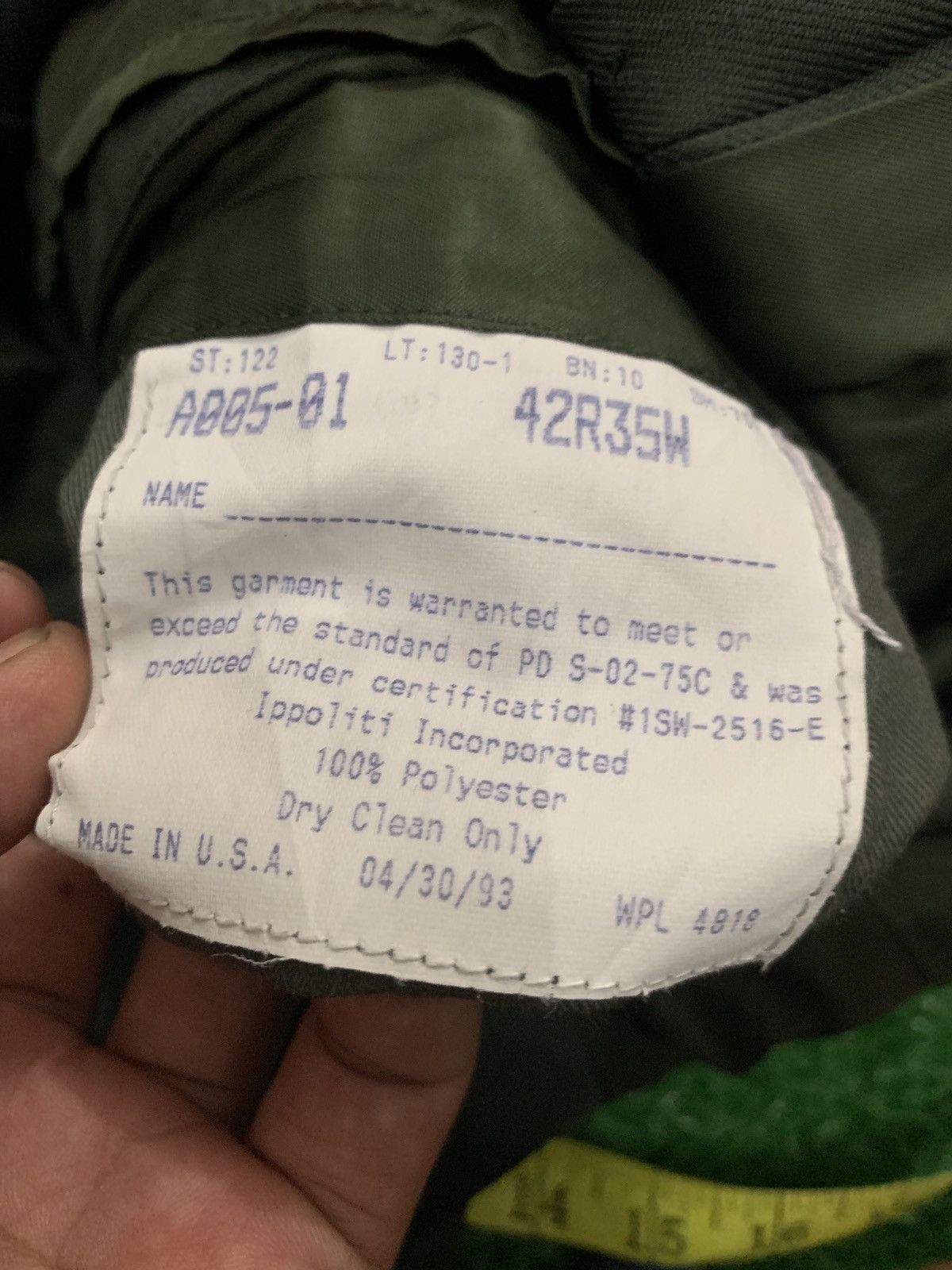 Vintage VINTAGE 1993 SPECIAL FORCE AIRBORNE RANGER JACKET Size US M / EU 48-50 / 2 - 12 Thumbnail