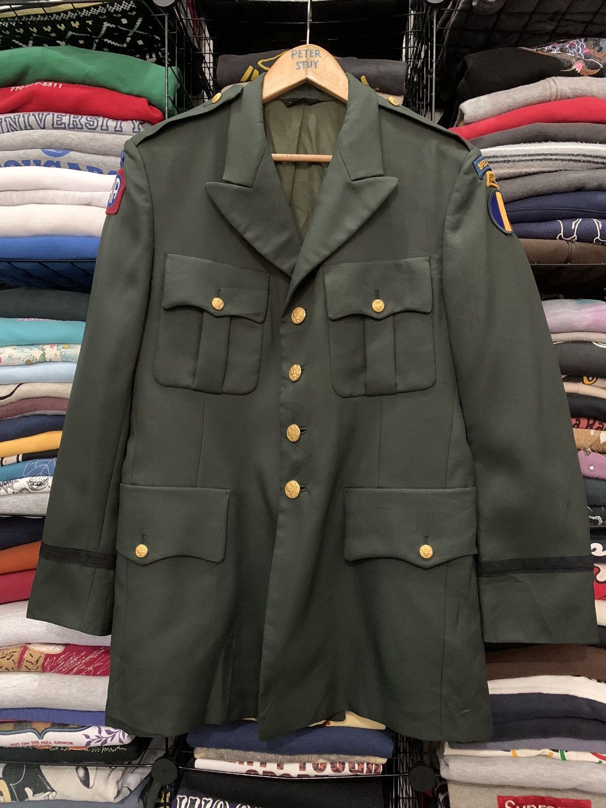 Vintage VINTAGE 1993 SPECIAL FORCE AIRBORNE RANGER JACKET Size US M / EU 48-50 / 2 - 2 Thumbnail