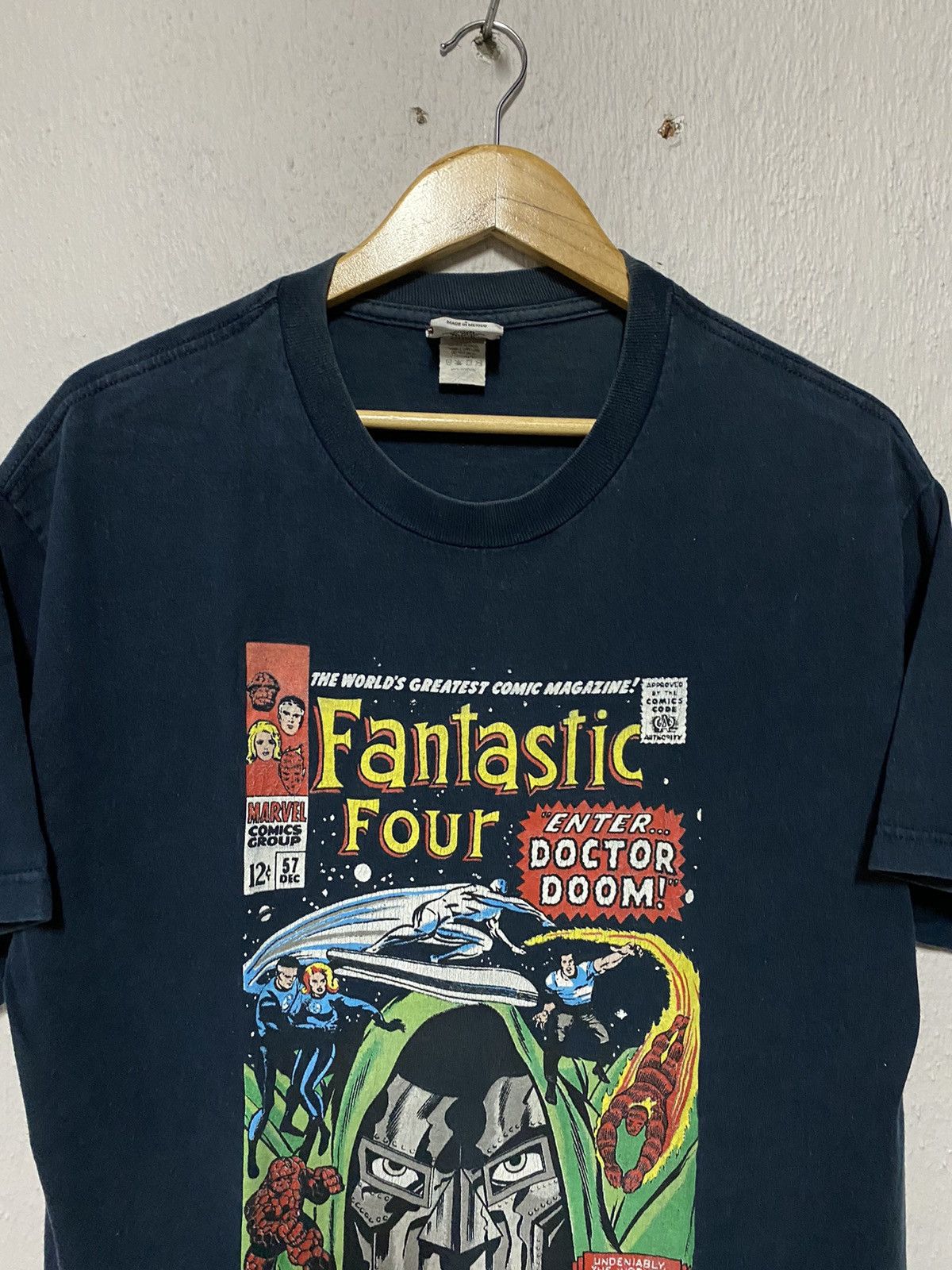 Marvel Comics Vintage Y2K Fantastic Four All Character Magazine T-Shirt Size US L / EU 52-54 / 3 - 2 Thumbnail