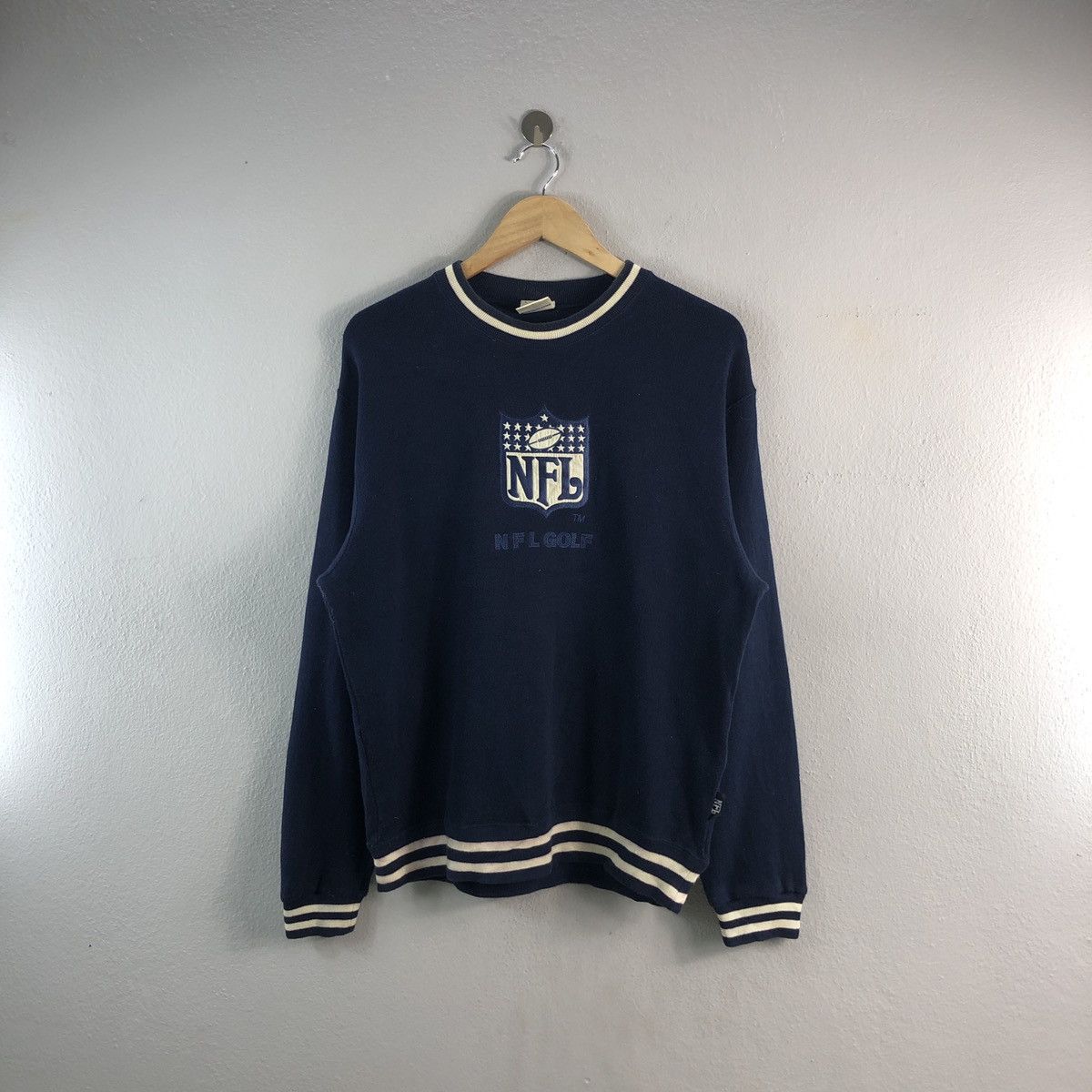 Vintage NFL Golf Embroidered Sporting Crewneck Sweatshirt