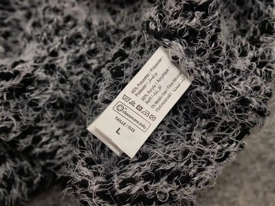 Other Vintage 90's Japanese Black Mohair Style Fuzzy Sweater Size US M / EU 48-50 / 2 - 9 Thumbnail