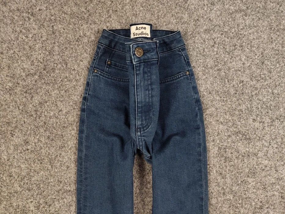 Acne Studios Acne Studios Skin 5 Emerald Premium blue Denim Jeans Size 29" - 3 Thumbnail