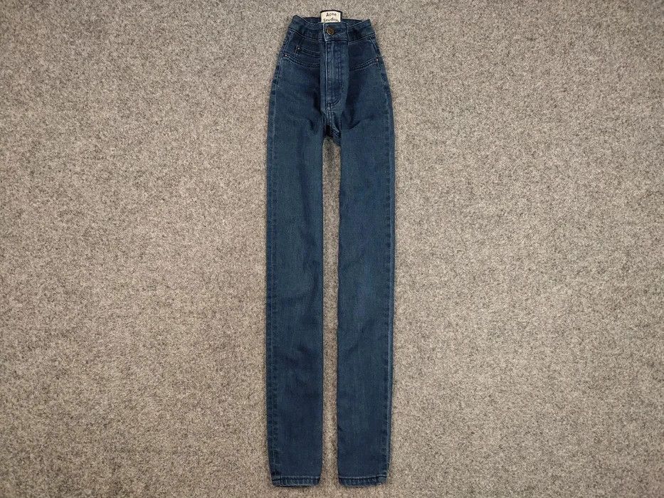 Acne Studios Acne Studios Skin 5 Emerald Premium blue Denim Jeans Size 29" - 1 Thumbnail