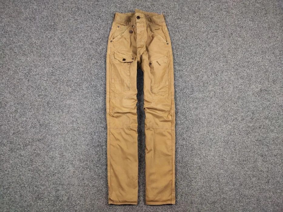 G-Star Vintage 90's G Star Raw Tapered Faded Cargo Pants Travis Size US 34 / EU 50 - 1 Thumbnail