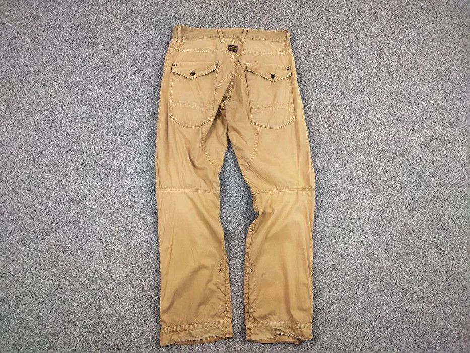 G-Star Vintage 90's G Star Raw Tapered Faded Cargo Pants Travis Size US 34 / EU 50 - 6 Thumbnail
