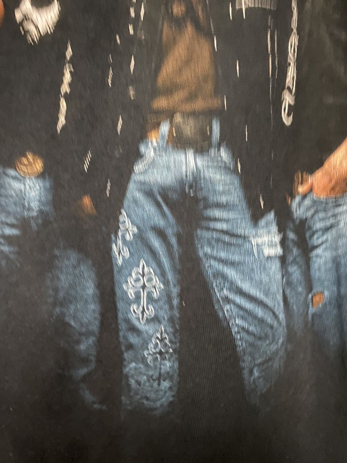 Band Tees Vintage Nickelback Line-Up Tour Wearing Chrome Hearts Jeans Size US L / EU 52-54 / 3 - 4 Thumbnail