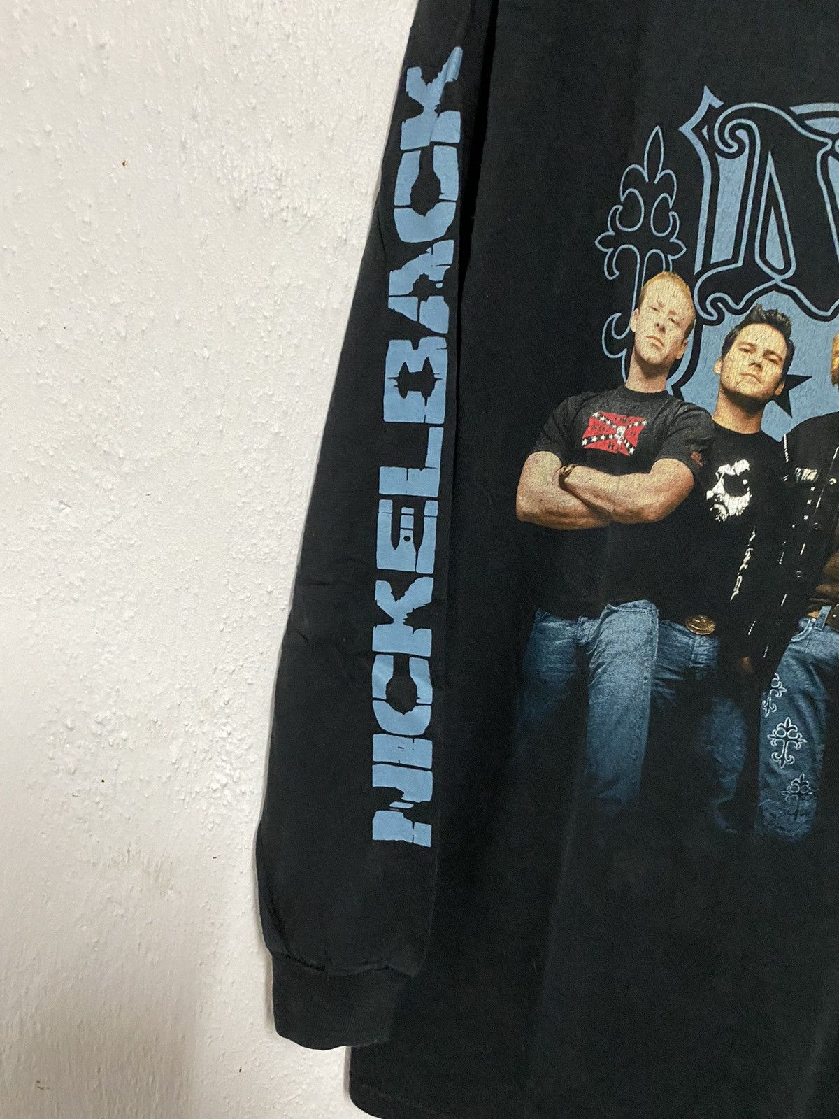 Band Tees Vintage Nickelback Line-Up Tour Wearing Chrome Hearts Jeans Size US L / EU 52-54 / 3 - 6 Thumbnail
