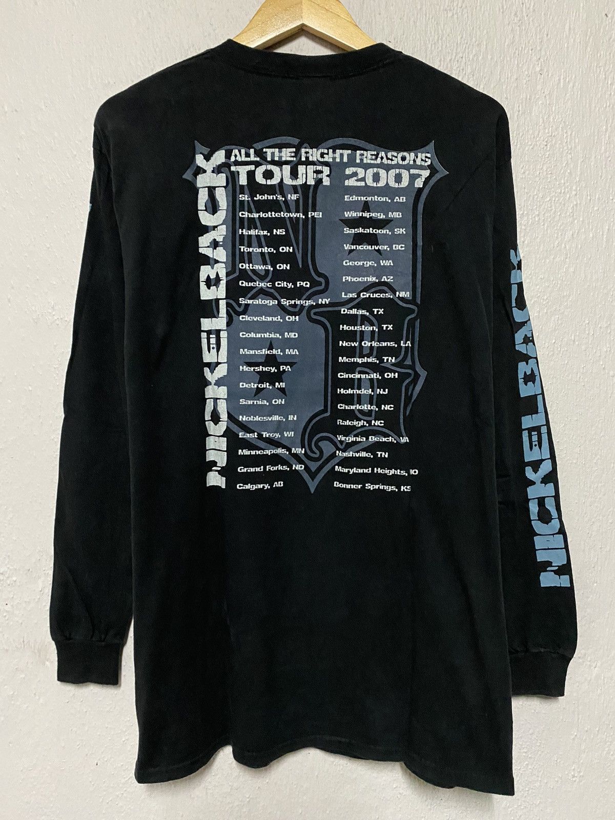 Band Tees Vintage Nickelback Line-Up Tour Wearing Chrome Hearts Jeans Size US L / EU 52-54 / 3 - 12 Thumbnail