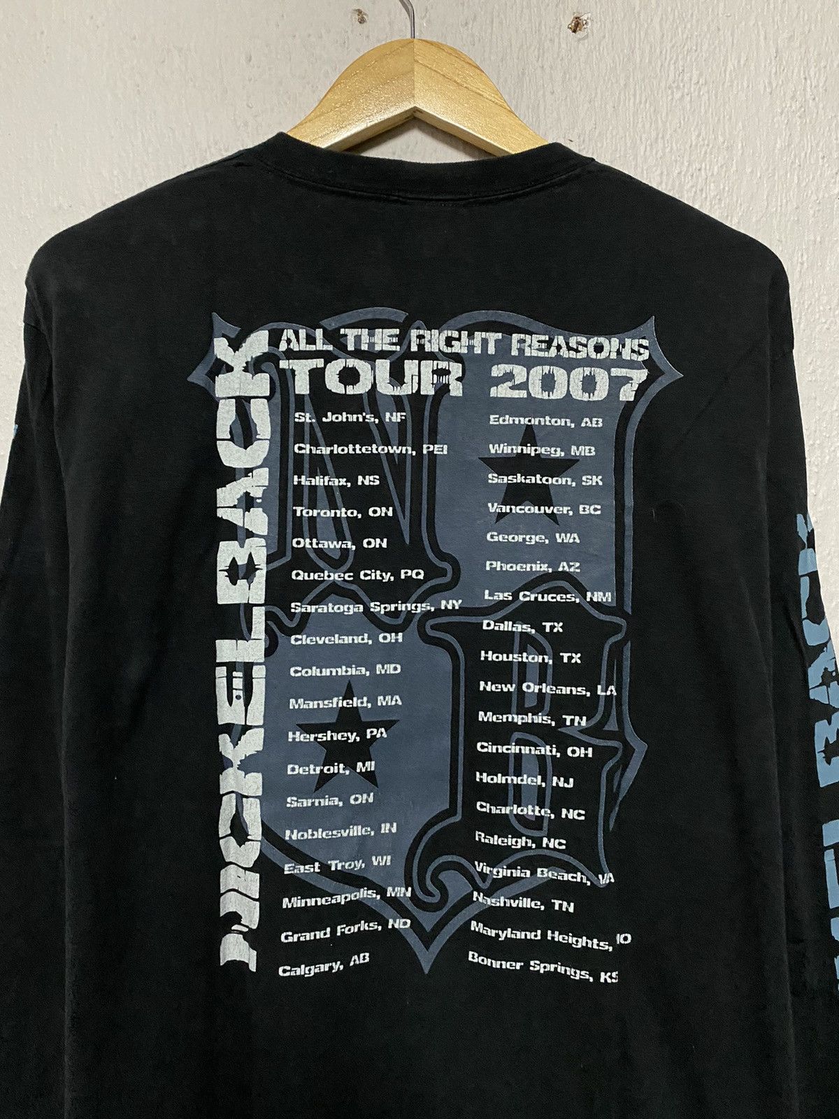 Band Tees Vintage Nickelback Line-Up Tour Wearing Chrome Hearts Jeans Size US L / EU 52-54 / 3 - 13 Thumbnail
