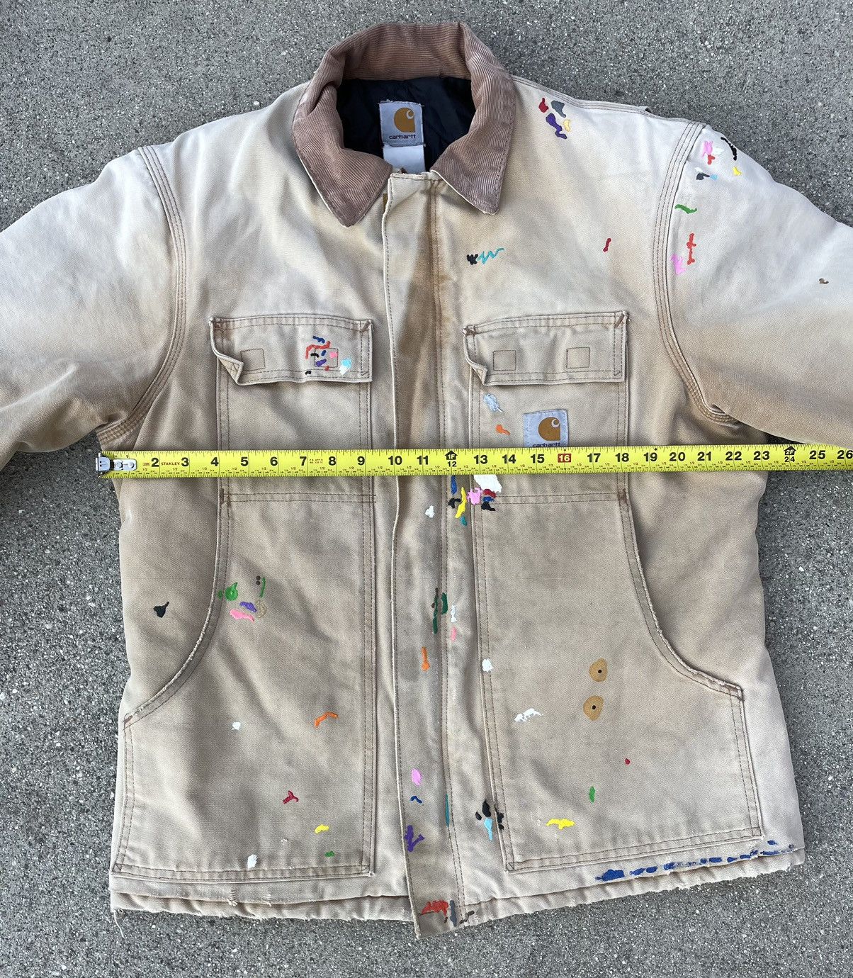 Carhartt Vintage Custom Carhartt Quilt Insulated Jacket Thrashed Size US L / EU 52-54 / 3 - 7 Thumbnail