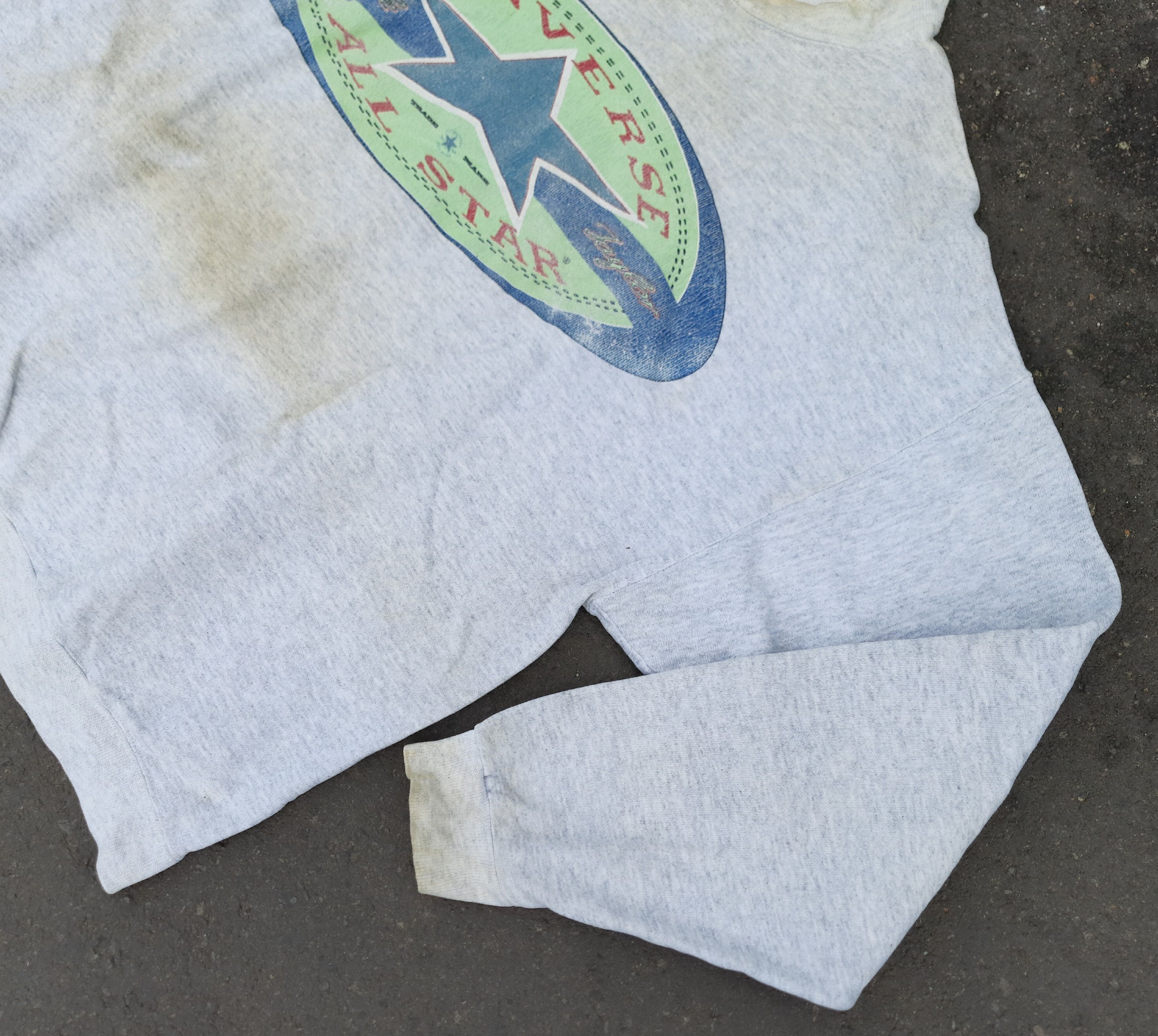 Converse 90s Converse All Star Big Logo Crewneck Sweatshirt Size US L / EU 52-54 / 3 - 5 Thumbnail