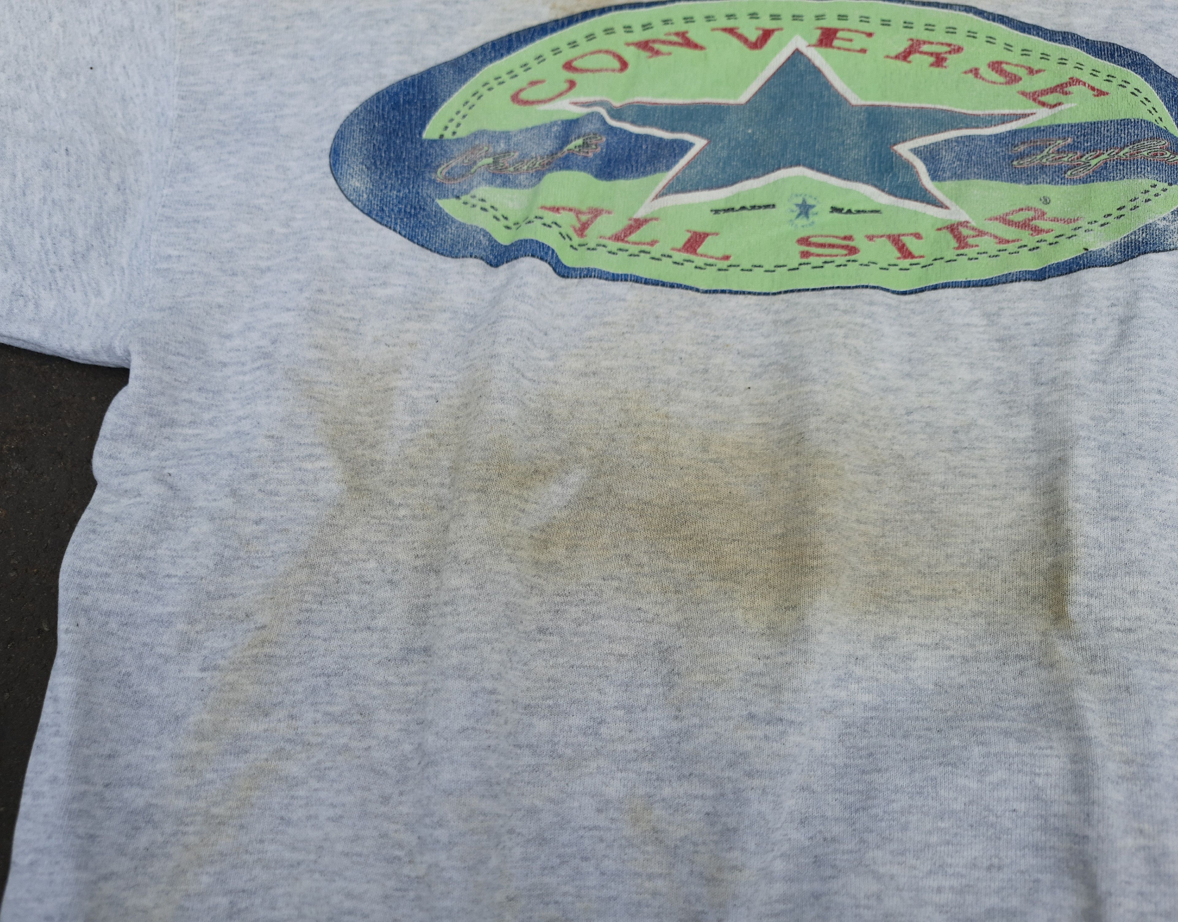 Converse 90s Converse All Star Big Logo Crewneck Sweatshirt Size US L / EU 52-54 / 3 - 7 Thumbnail