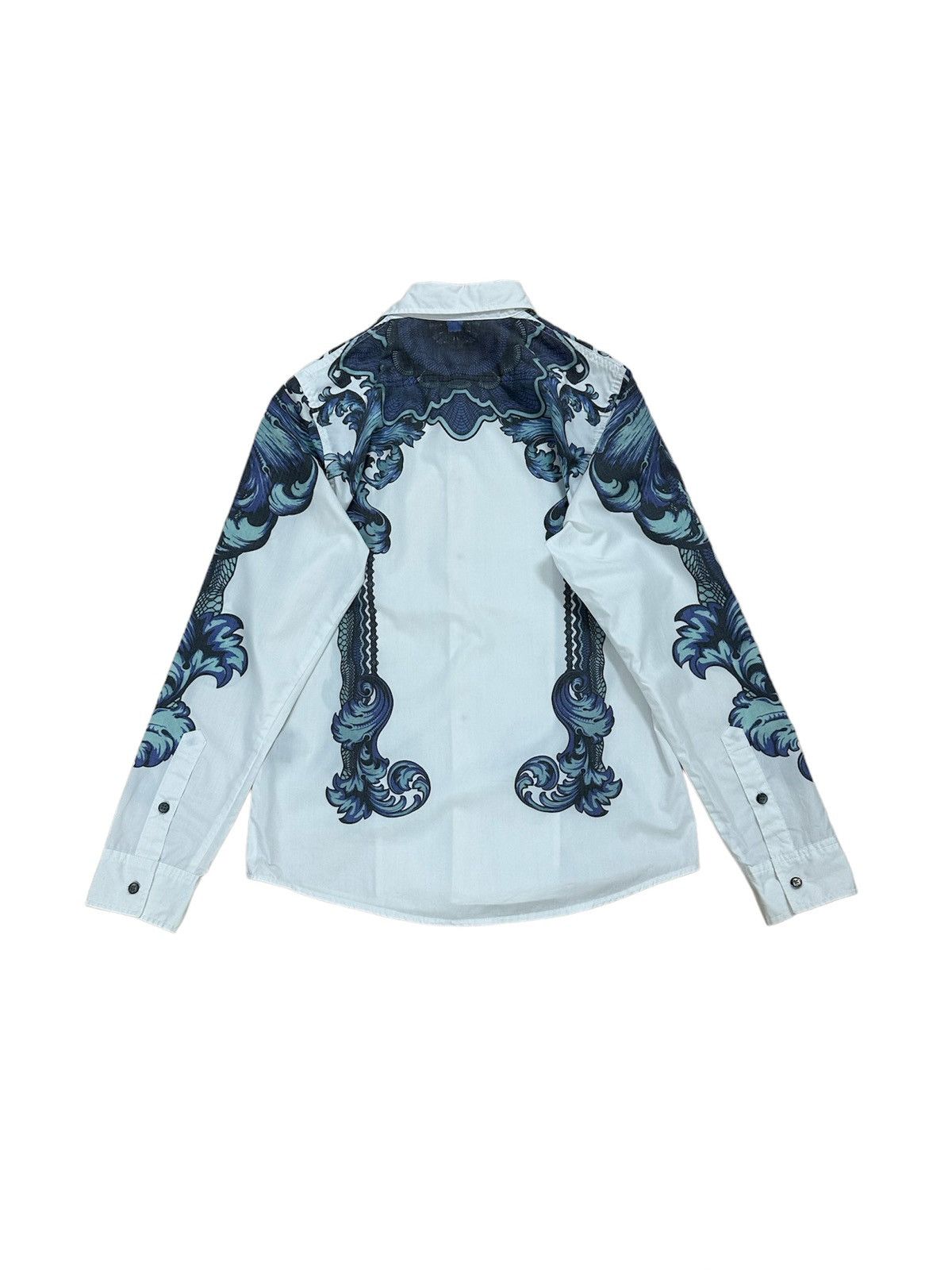 Japanese Brand Rare And Beautiful Japanese Brand DOWBL Printed Shirt Size US M / EU 48-50 / 2 - 2 Thumbnail