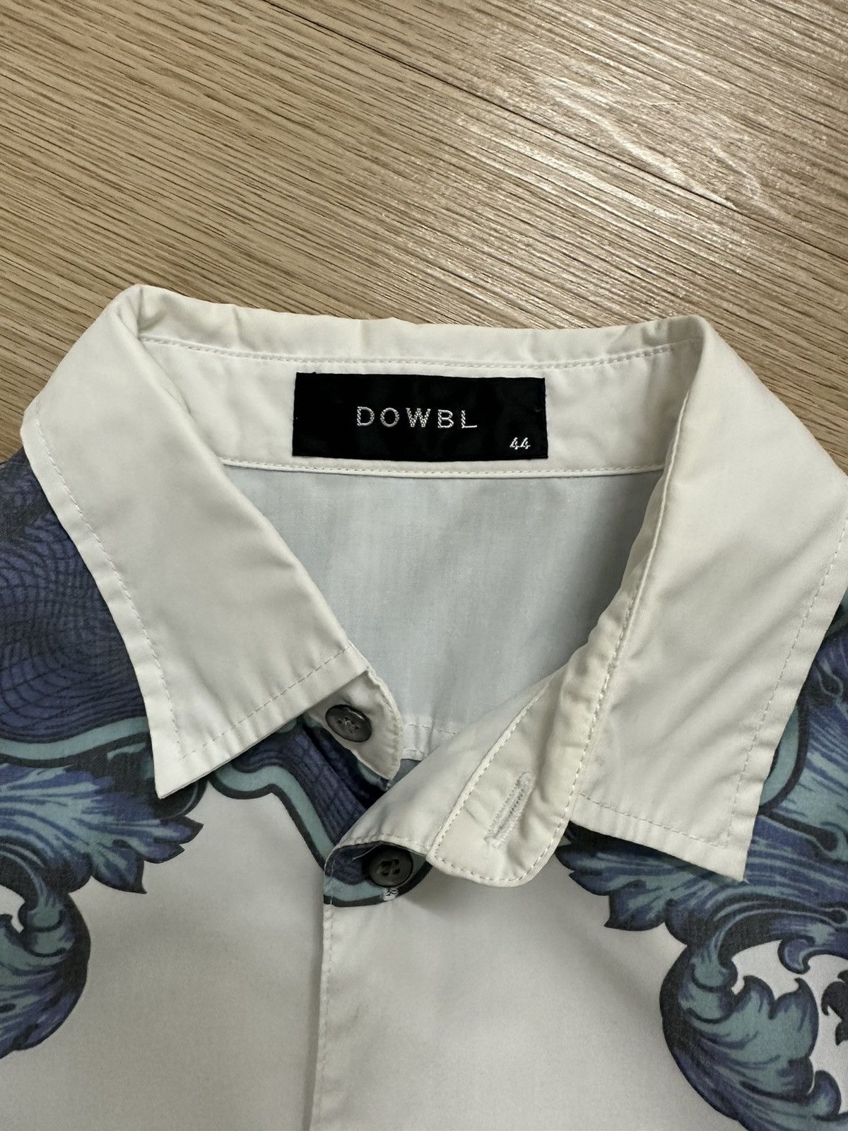 Japanese Brand Rare And Beautiful Japanese Brand DOWBL Printed Shirt Size US M / EU 48-50 / 2 - 4 Thumbnail