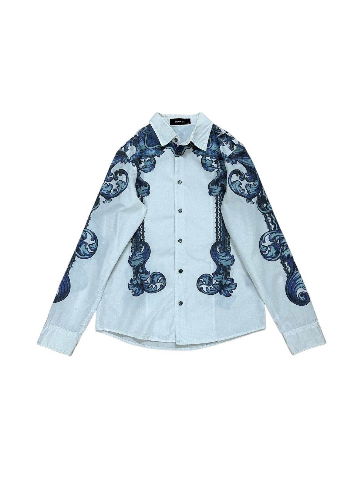 Japanese Brand Rare And Beautiful Japanese Brand DOWBL Printed Shirt Size US M / EU 48-50 / 2 - 1 Thumbnail